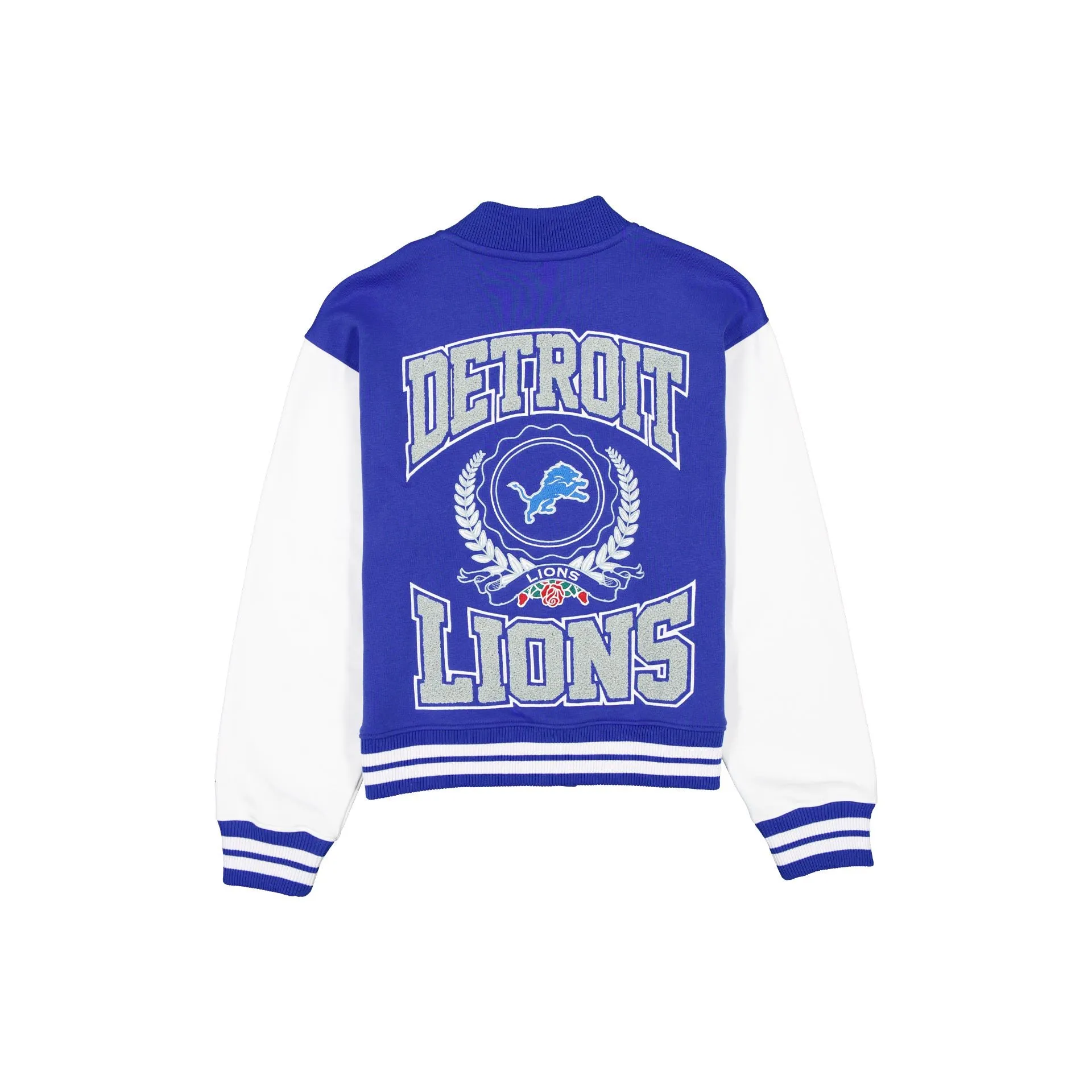 Detroit Lions Throwback Prep Women's Jacket sold by New Era product image thumbnail 2