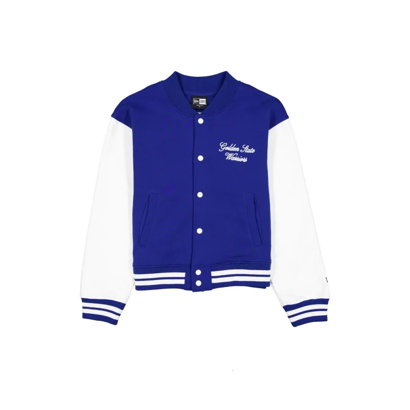Golden State Warriors Throwback Prep Women's Jacket sold by New Era