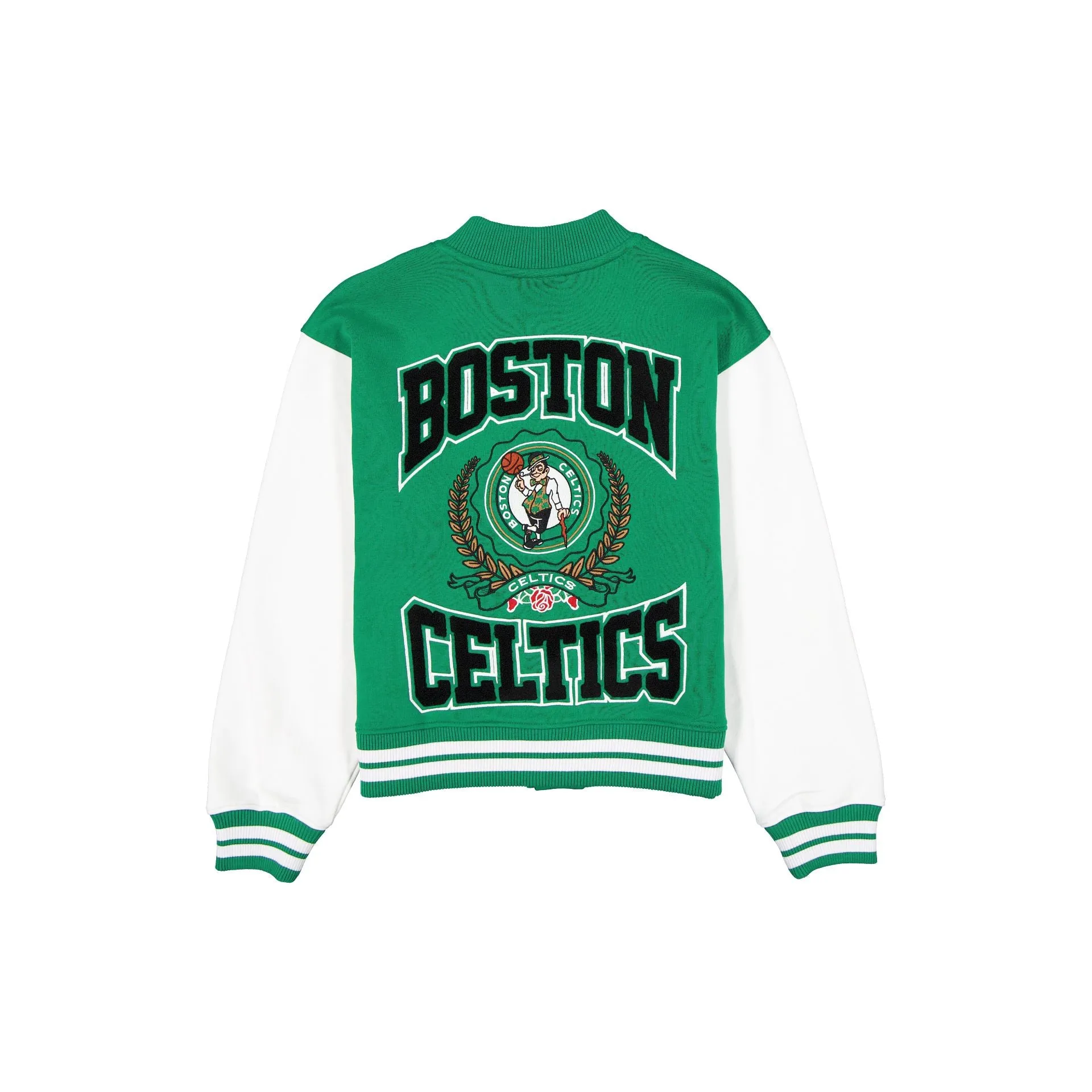 Boston Celtics Throwback Prep Women's Jacket sold by New Era product image thumbnail 2