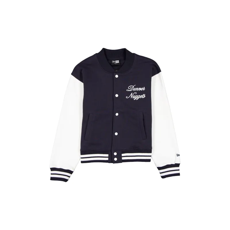 Denver Nuggets Throwback Prep Women's Jacket sold by New Era