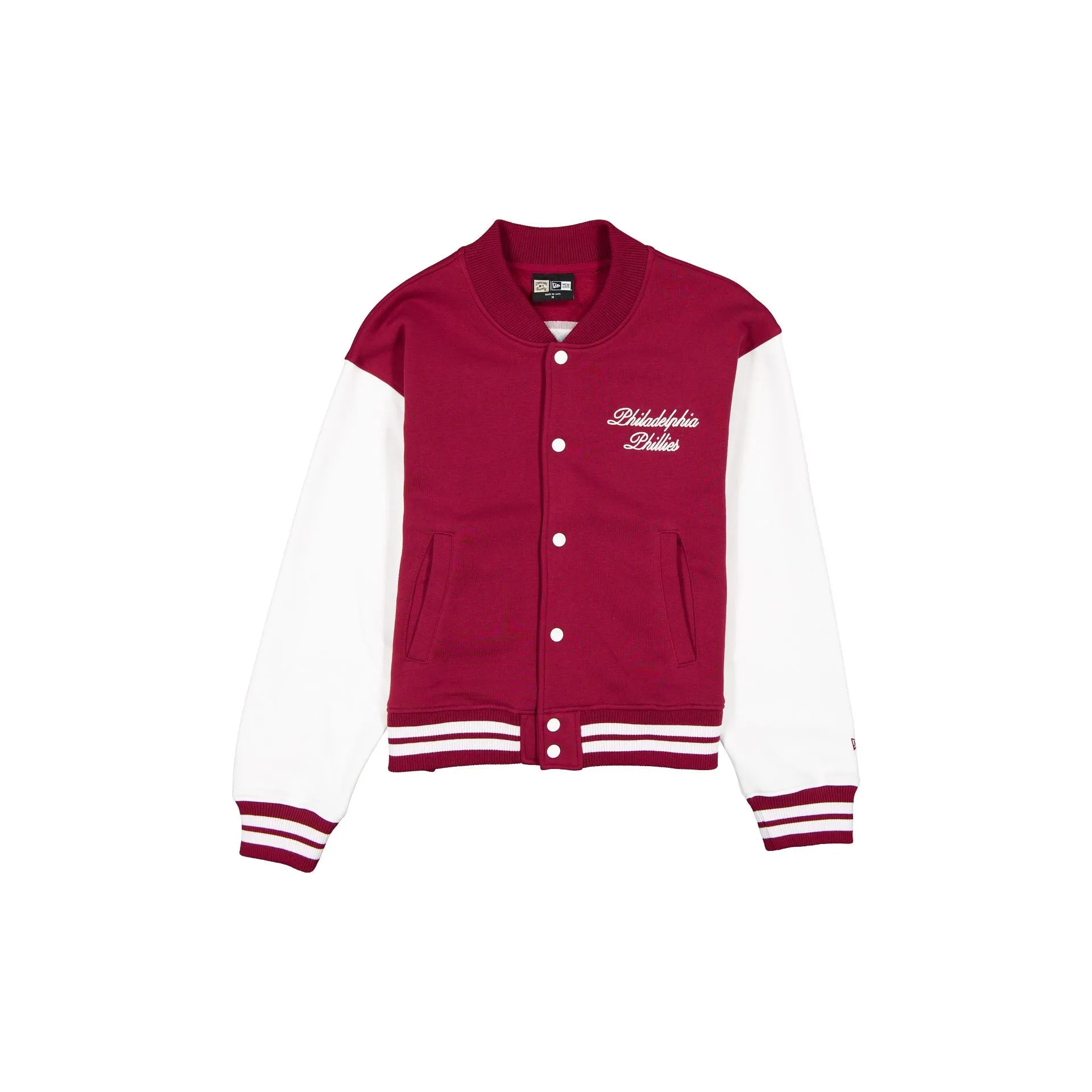 Philadelphia Phillies Throwback Prep Women's Jacket sold by New Era