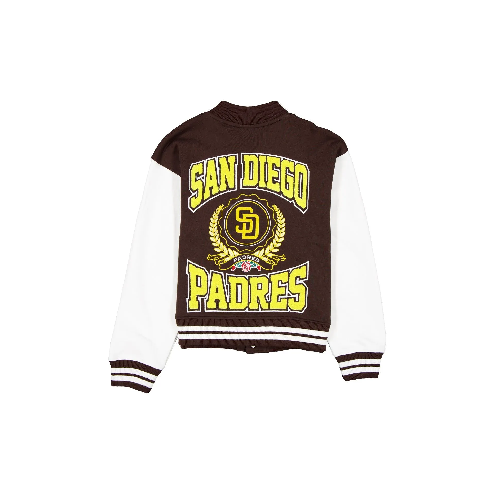 San Diego Padres Throwback Prep Women's Jacket sold by New Era product image thumbnail 2