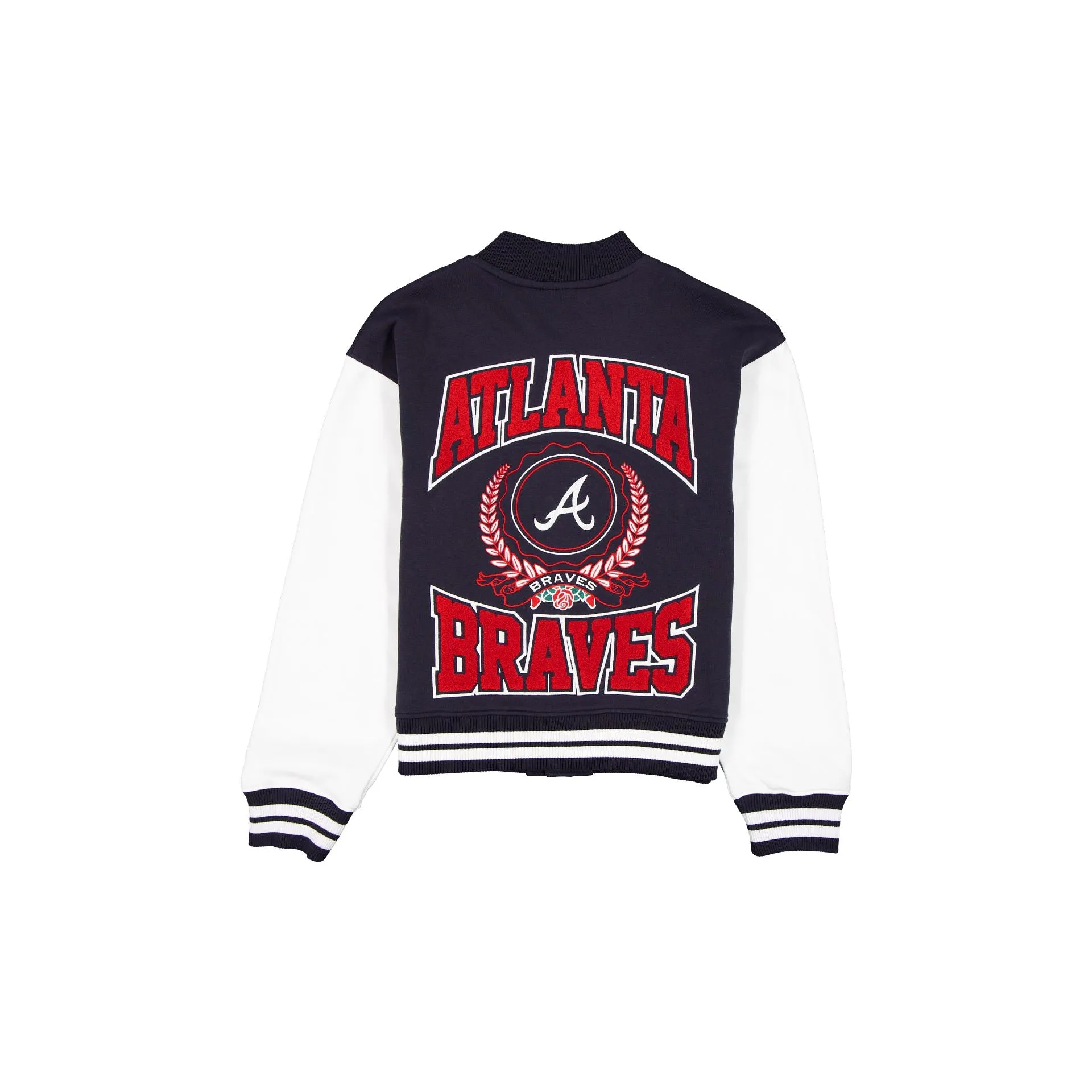Atlanta Braves Throwback Prep Women's Jacket sold by New Era product image thumbnail 2