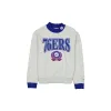 Philadelphia 76ers Throwback Prep Women's Mockneck Sweatshirt sold by New Era