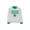 Boston Celtics Throwback Prep Women's Mockneck Sweatshirt sold by New Era