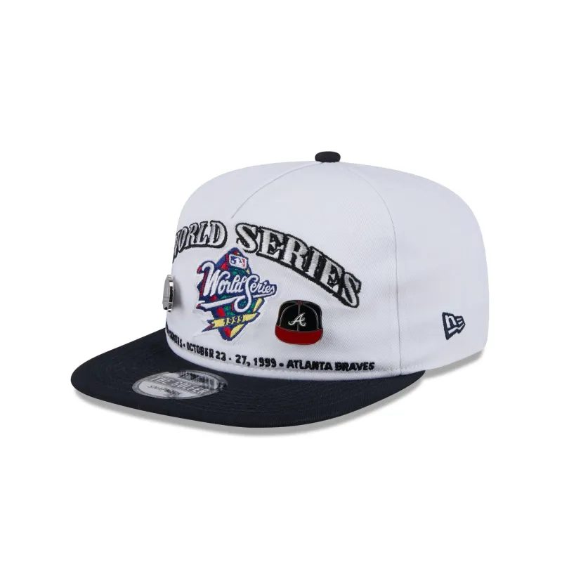 MLB World Series 1999 Championship Pin Golfer Hat made by New Era