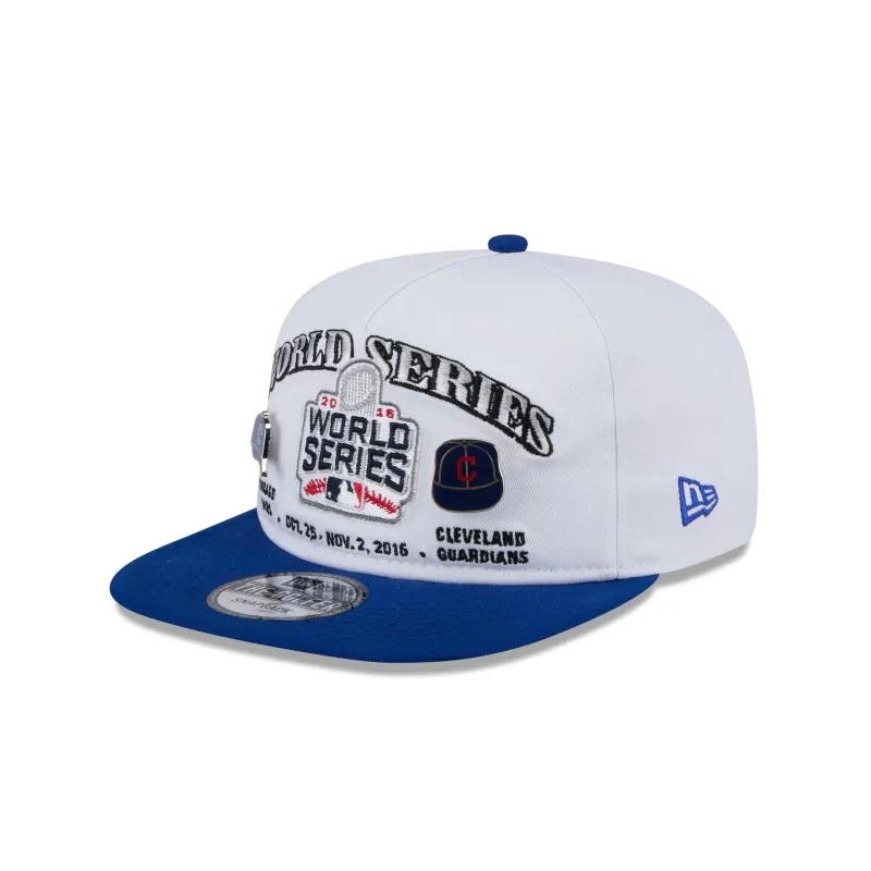 MLB World Series 2016 Championship Pin Golfer Hat sold by New Era