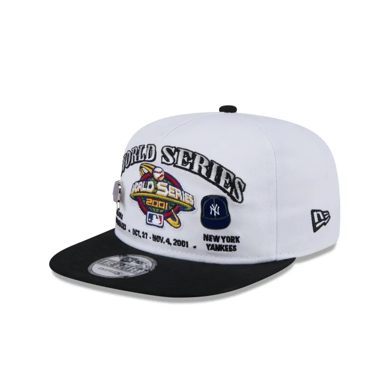 MLB World Series 2001 Championship Pin Golfer Hat sold by New Era