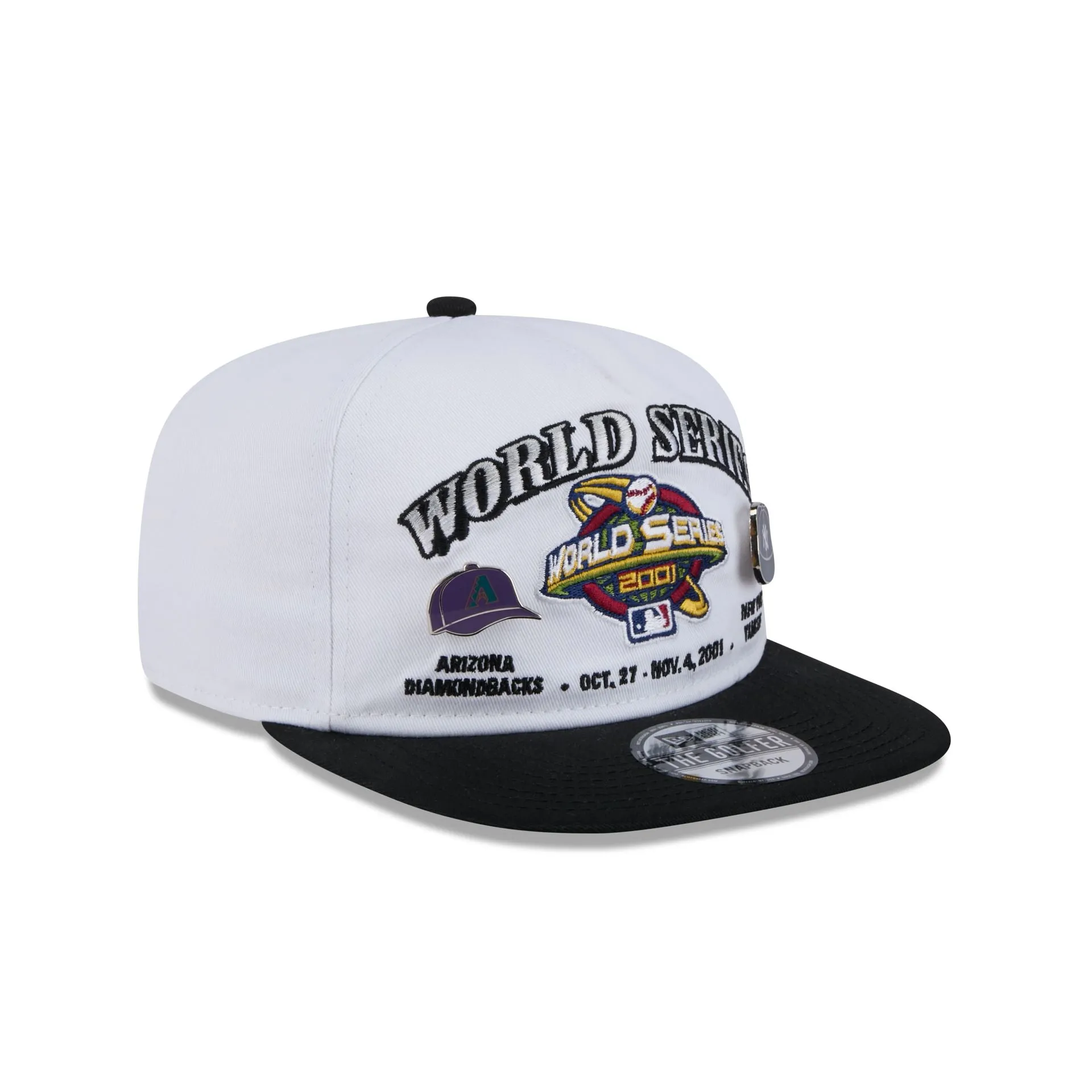 MLB World Series 2001 Championship Pin Golfer Hat sold by New Era product image thumbnail 3