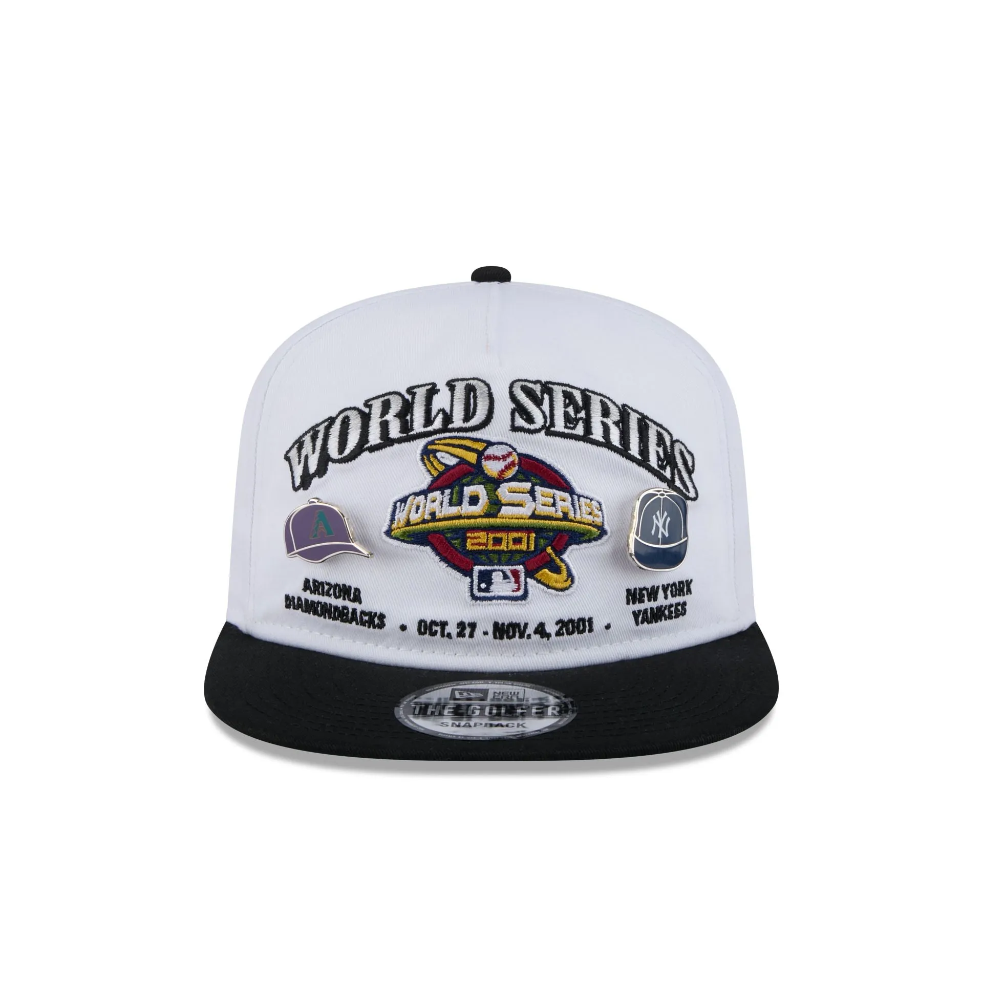 MLB World Series 2001 Championship Pin Golfer Hat sold by New Era product image thumbnail 2