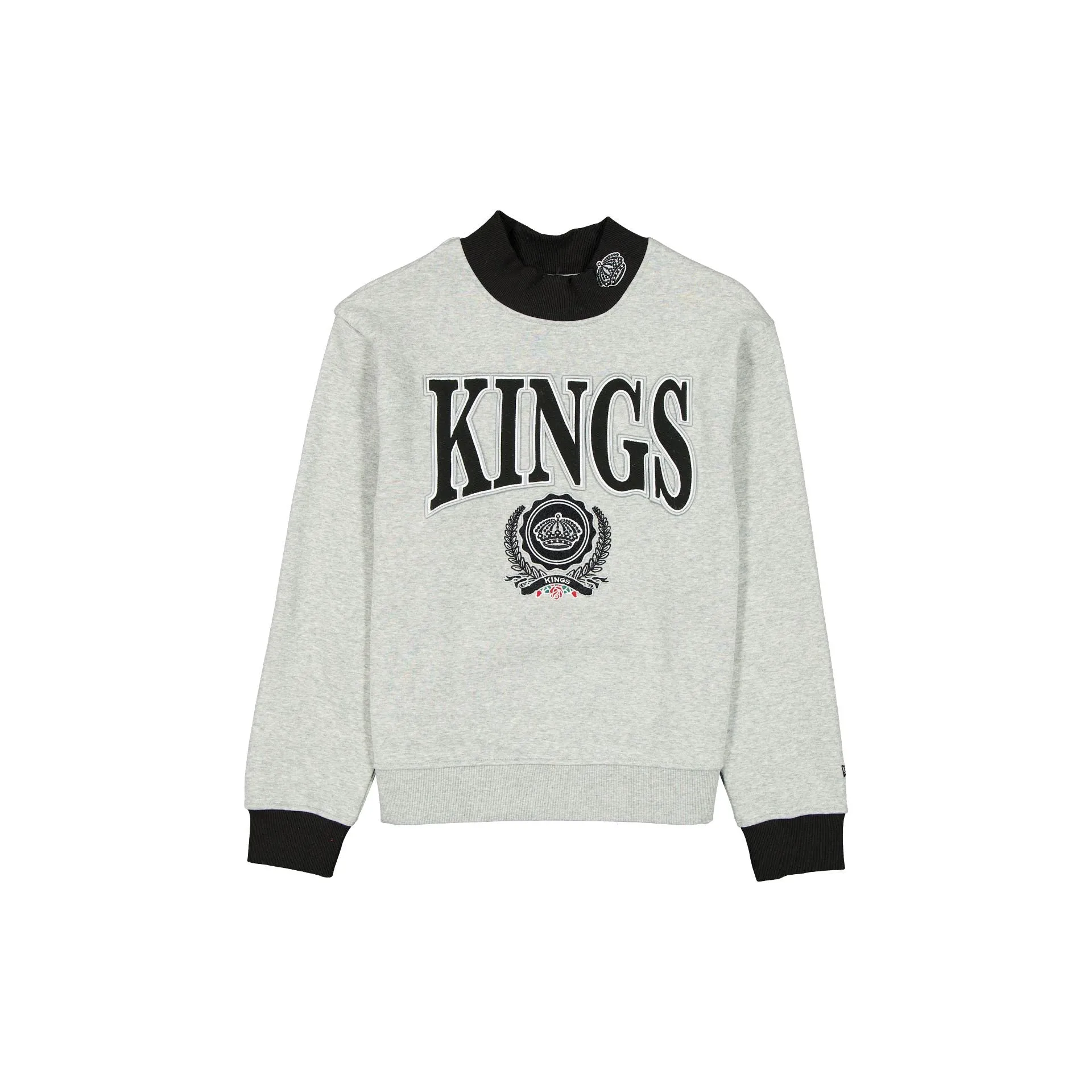 Los Angeles Kings Throwback Prep Women's Mockneck Sweatshirt sold by New Era