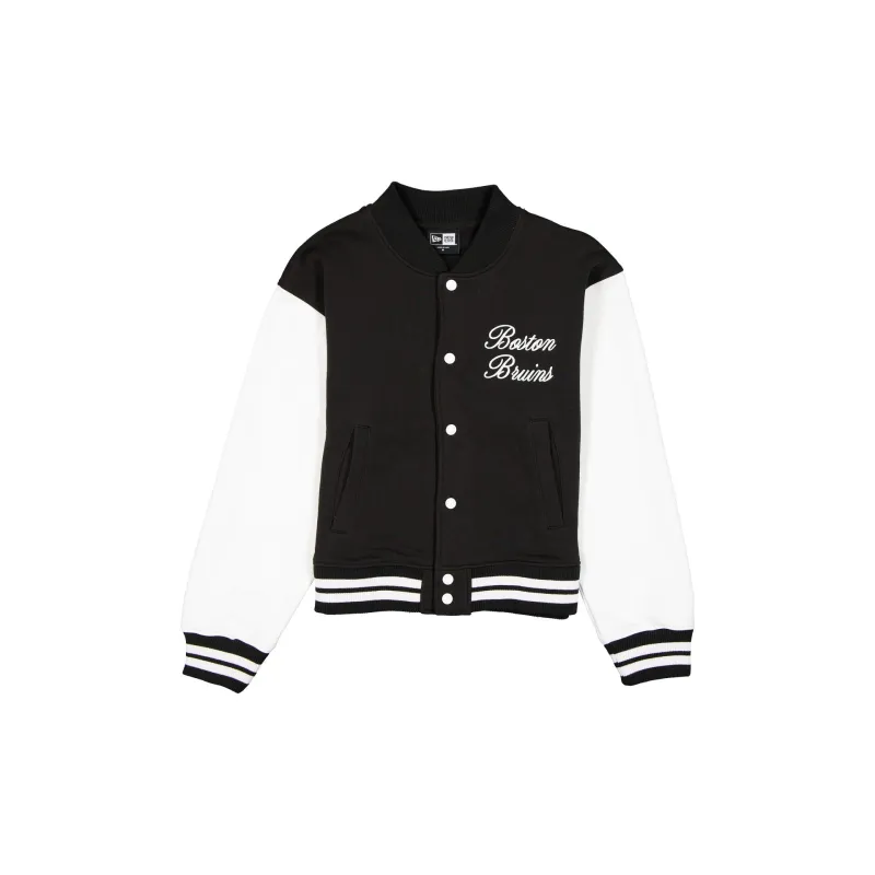 Boston Bruins Throwback Prep Women's Jacket sold by New Era