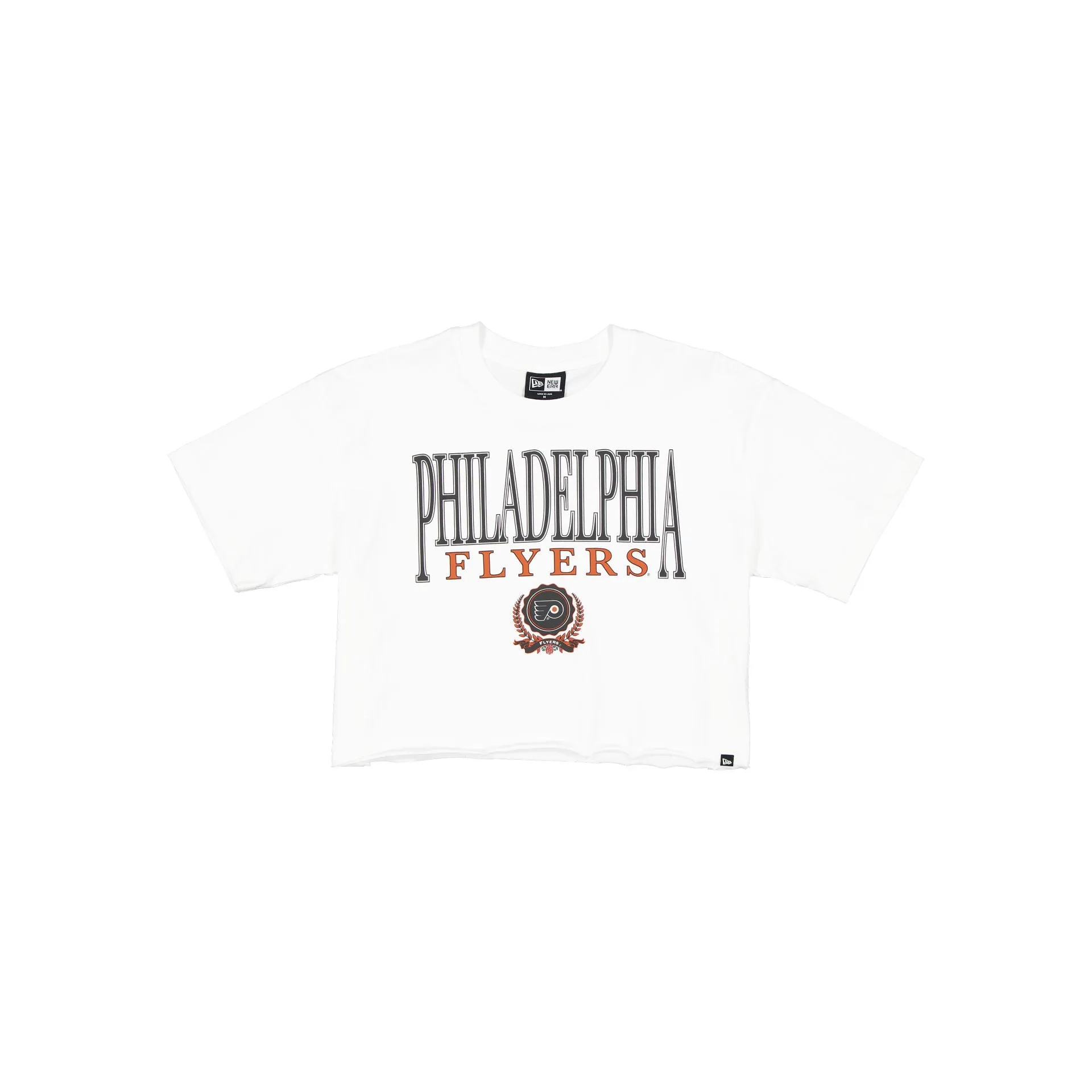 Philadelphia Flyers Throwback Prep Women's Cropped T-Shirt sold by New Era