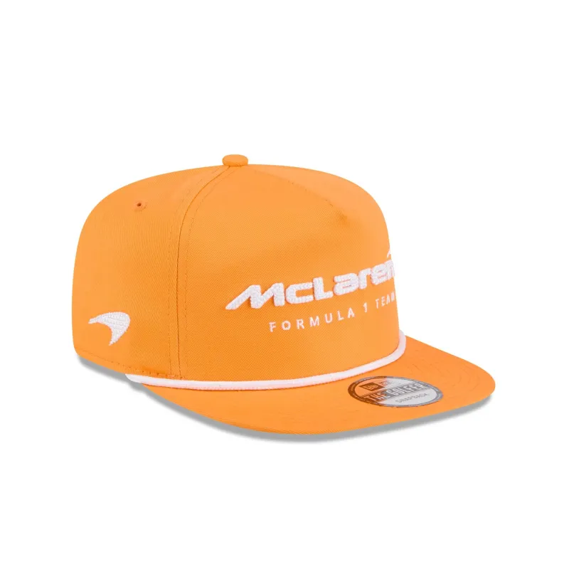 McLaren Formula 1 Team Rib Knit Logo Golfer Hat sold by New Era