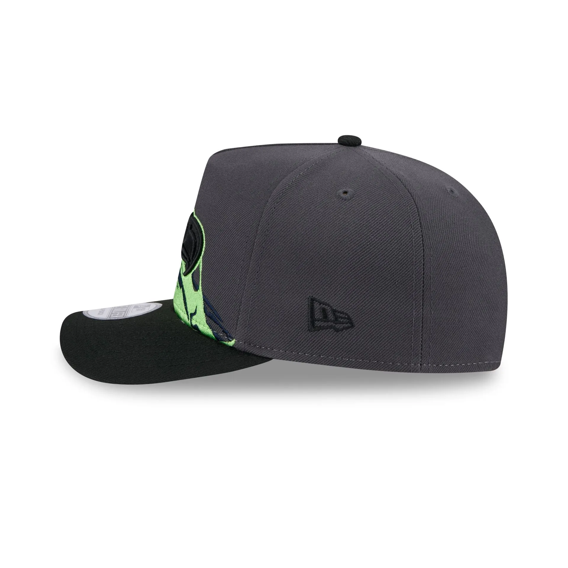 Seattle Seahawks Graphite Brushstroke Golfer Hat sold by New Era product image thumbnail 4