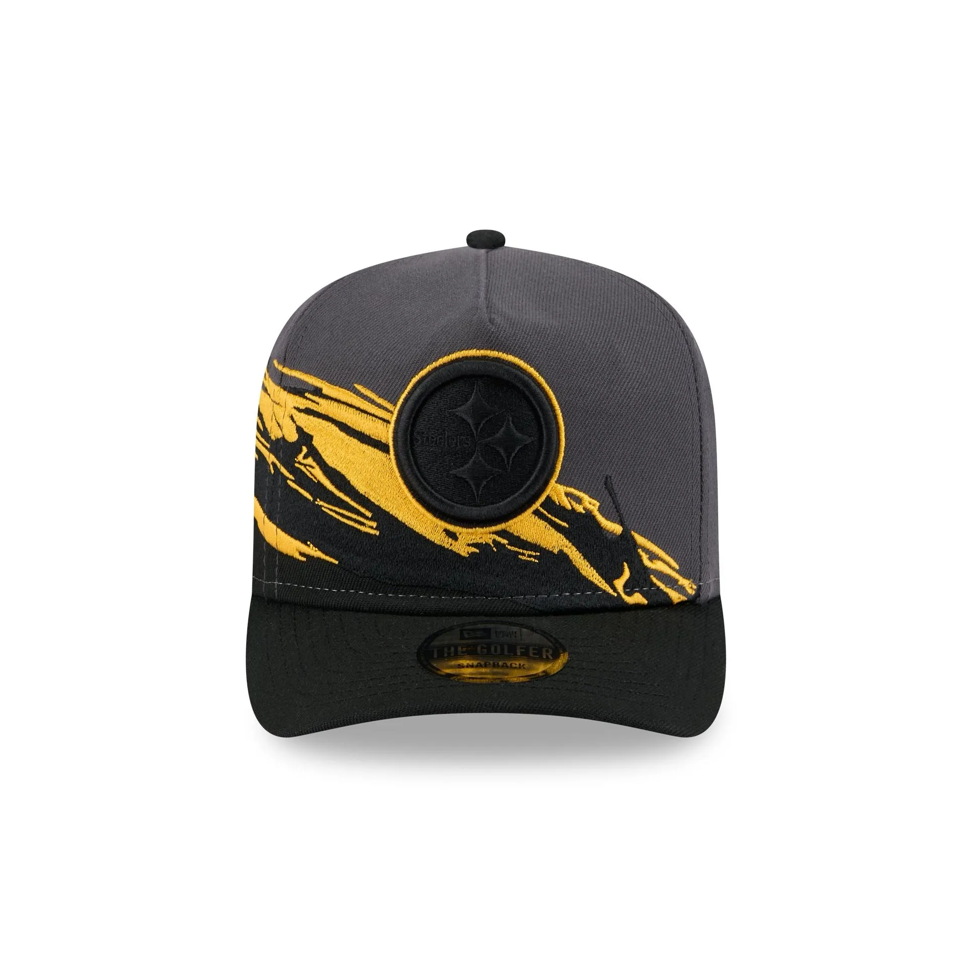 Pittsburgh Steelers Graphite Brushstroke Golfer Hat sold by New Era product image thumbnail 2