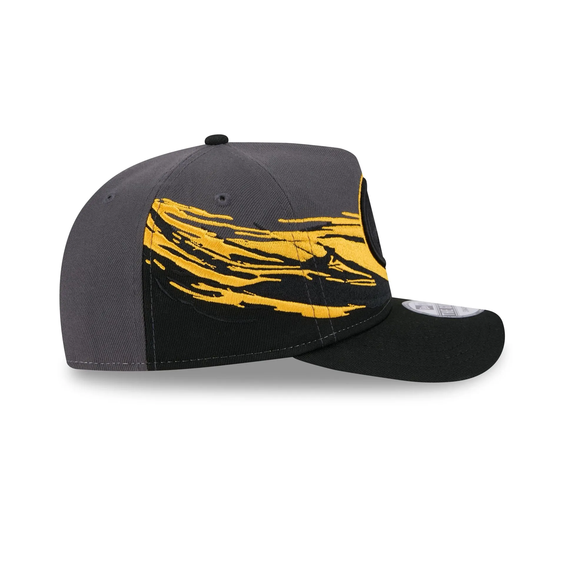 Pittsburgh Steelers Graphite Brushstroke Golfer Hat sold by New Era product image thumbnail 5