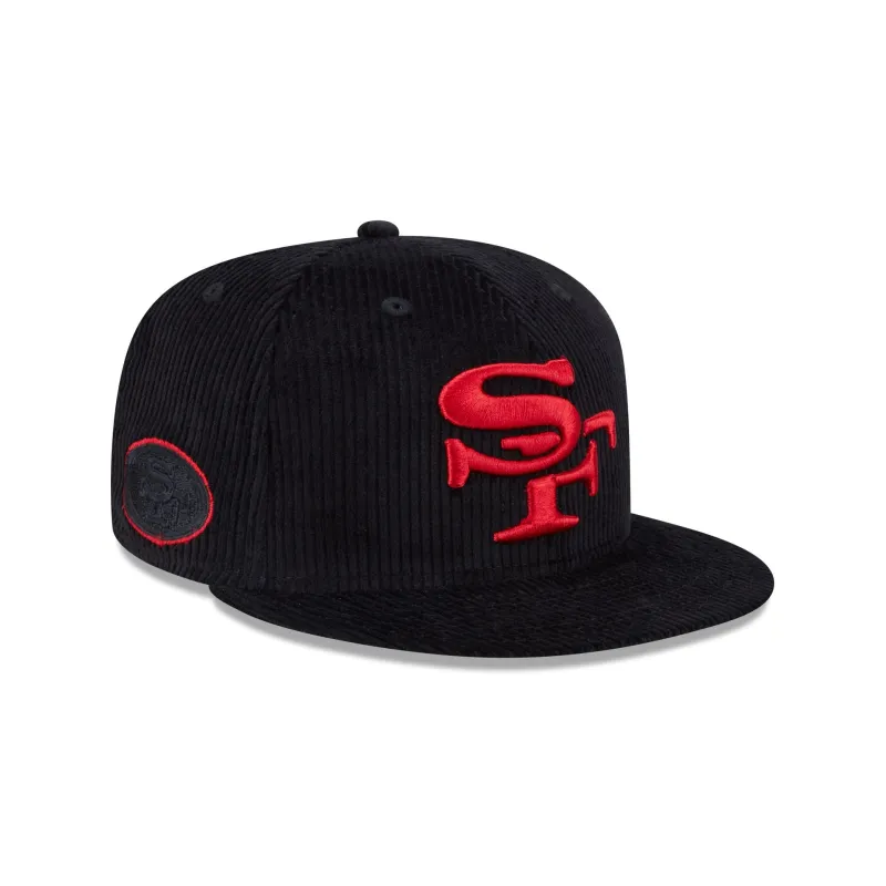 San Francisco 49ers Color Pop Cord 59FIFTY Fitted Hat sold by New Era