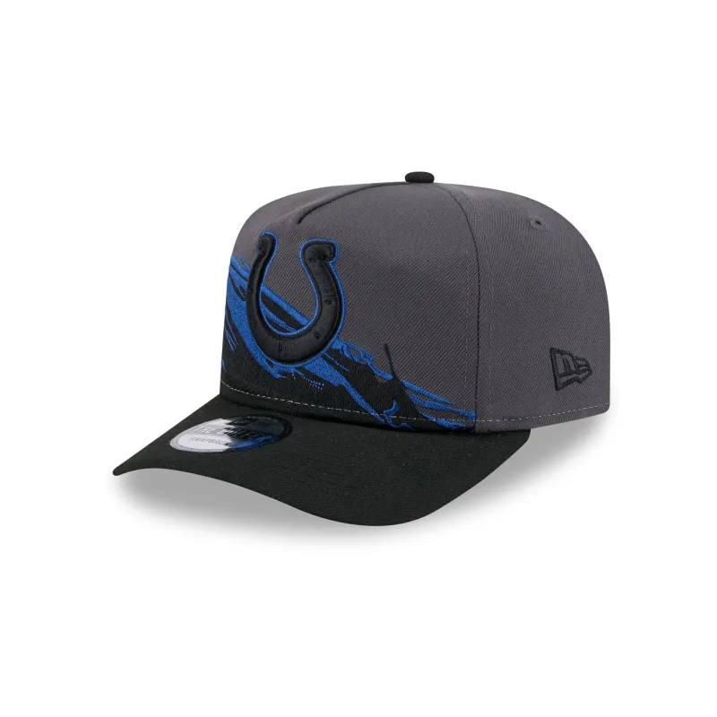 Indianapolis Colts Graphite Brushstroke Golfer Hat sold by New Era