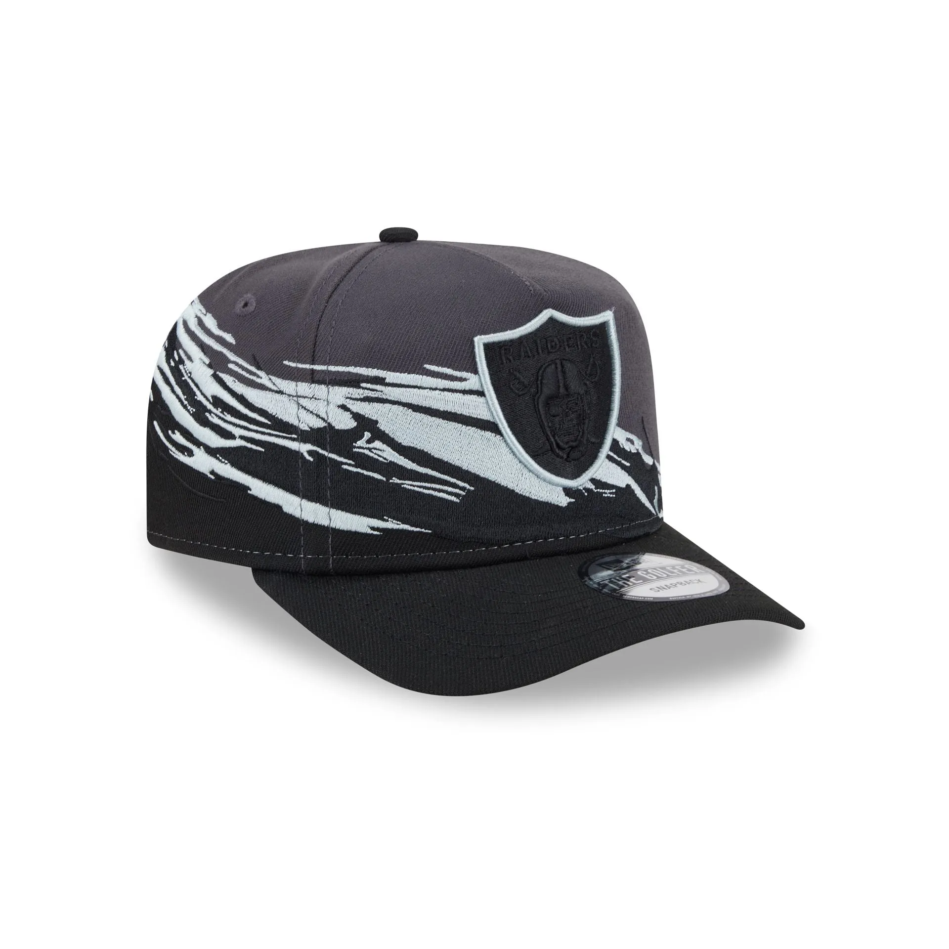 Las Vegas Raiders Graphite Brushstroke Golfer Hat sold by New Era product image thumbnail 3