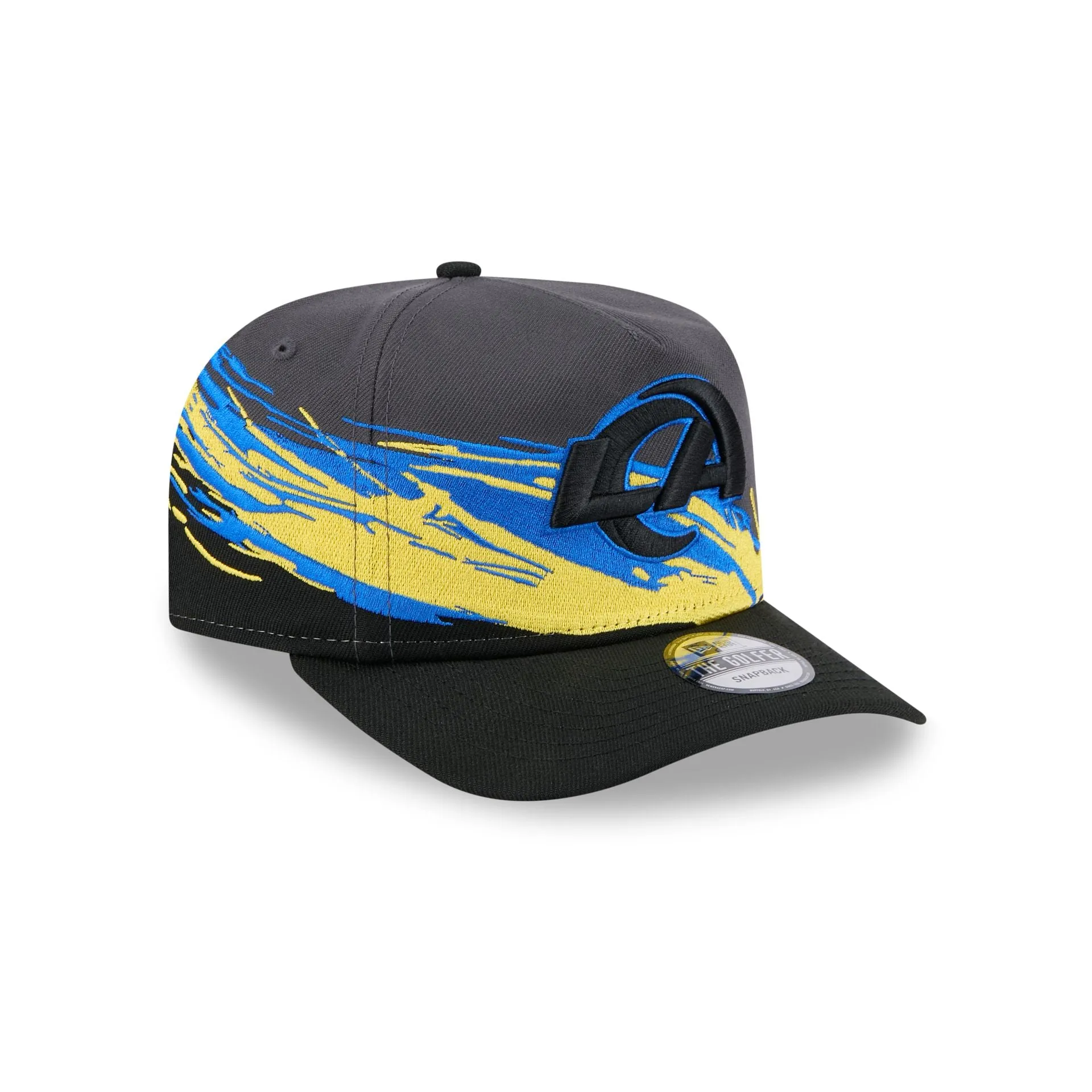 Los Angeles Rams Graphite Brushstroke Golfer Hat sold by New Era product image thumbnail 3