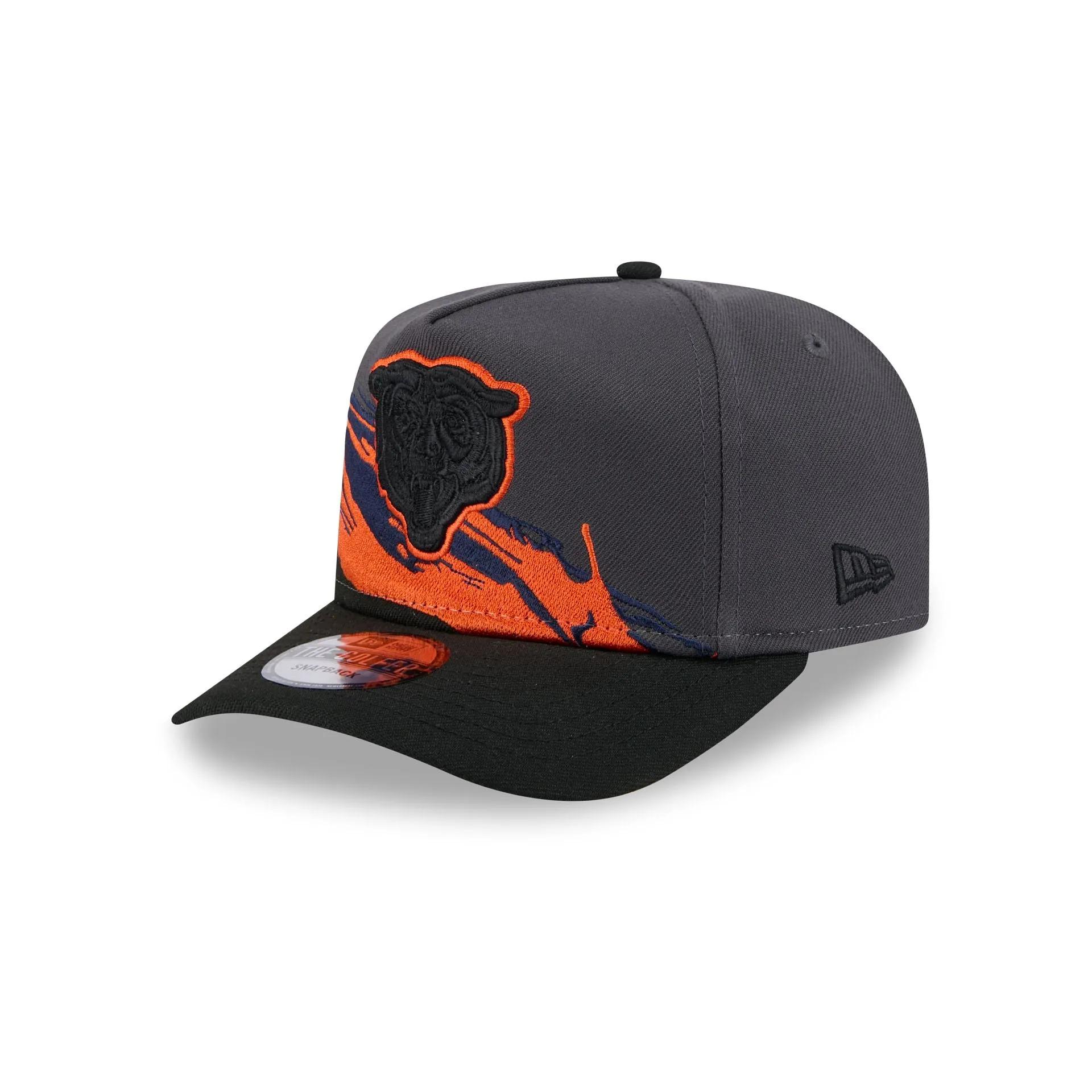 Chicago Bears Graphite Brushstroke Golfer Hat sold by New Era