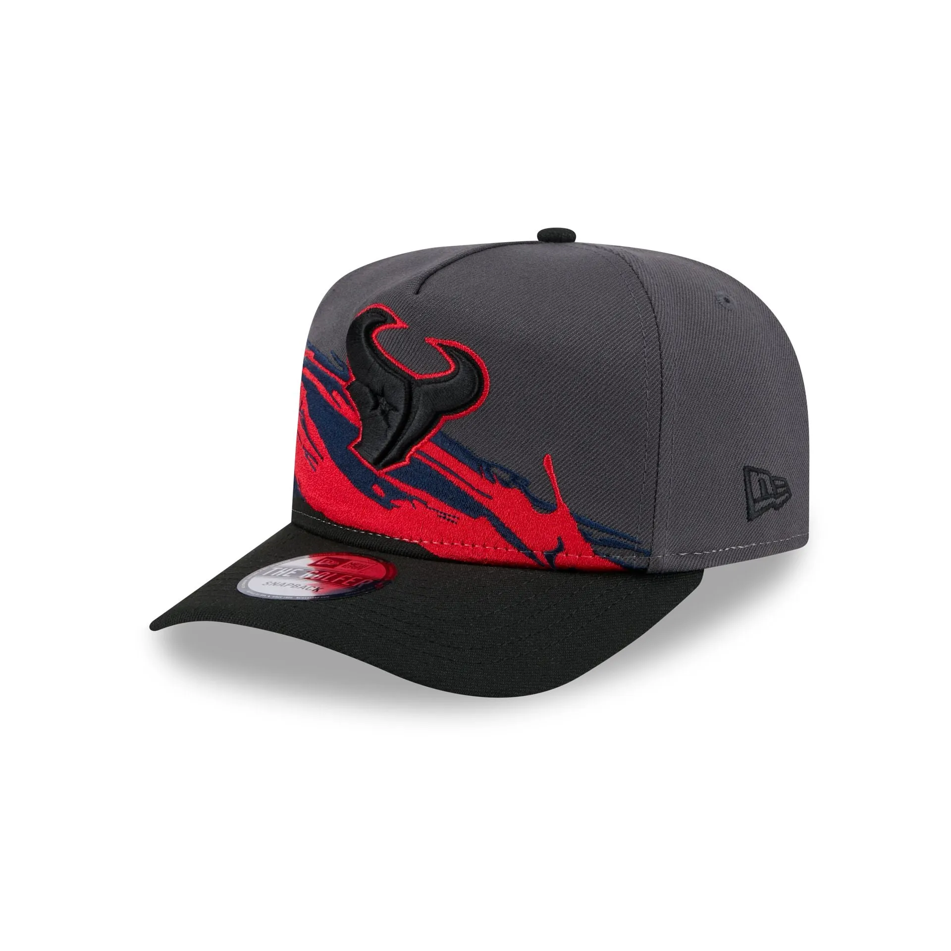 Houston Texans Graphite Brushstroke Golfer Hat sold by New Era