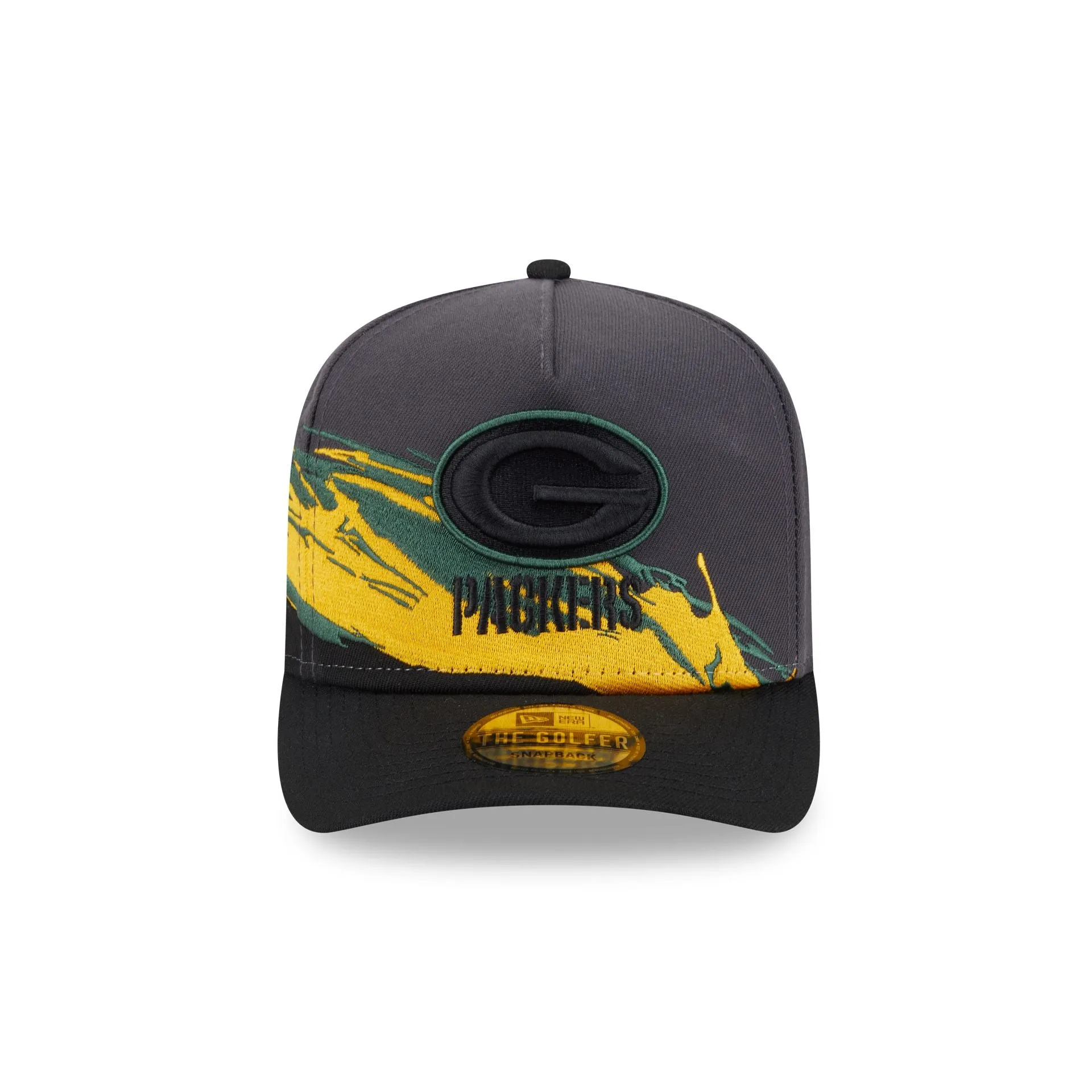 Green Bay Packers Graphite Brushstroke Golfer Hat sold by New Era