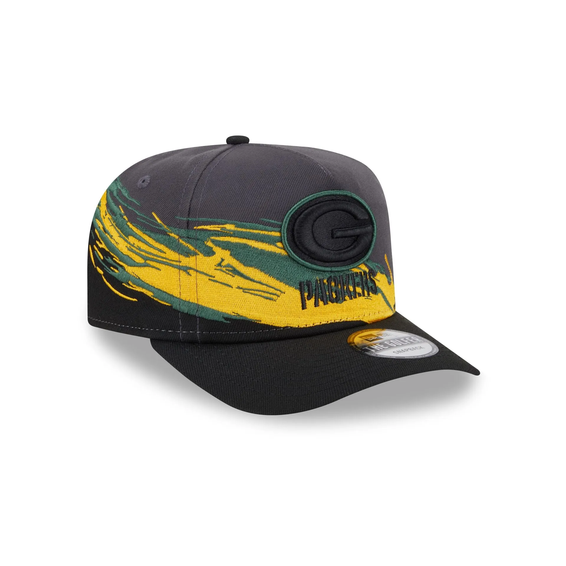 Green Bay Packers Graphite Brushstroke Golfer Hat sold by New Era product image thumbnail 3