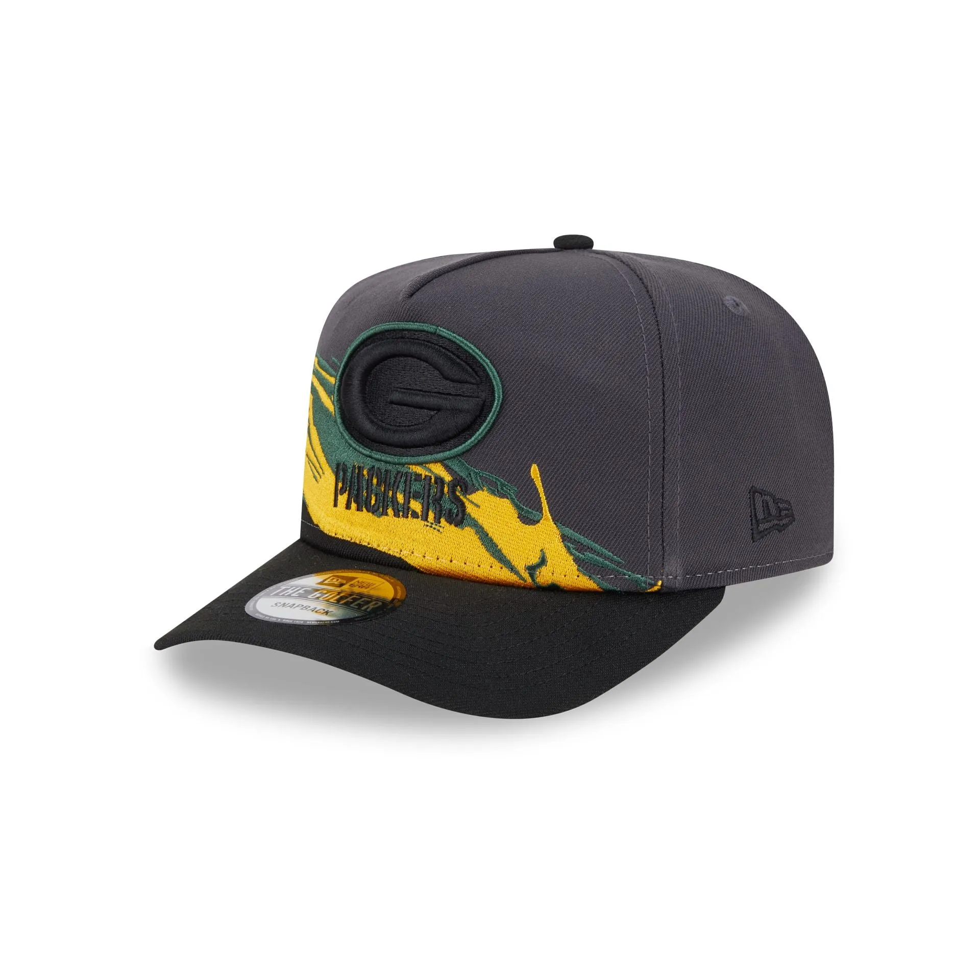 Green Bay Packers Graphite Brushstroke Golfer Hat sold by New Era product image thumbnail 2