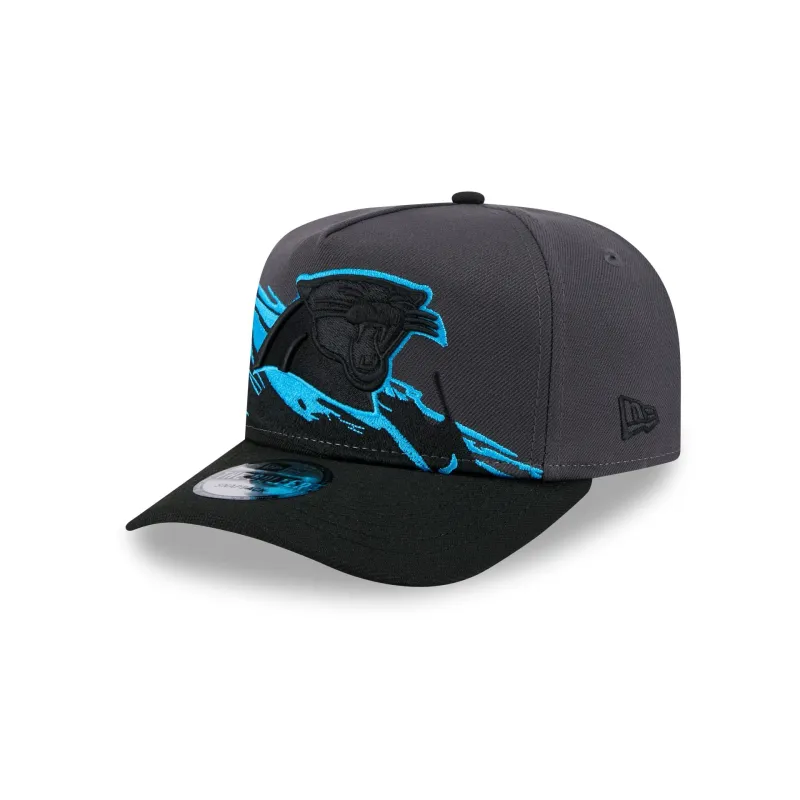 Carolina Panthers Graphite Brushstroke Golfer Hat sold by New Era