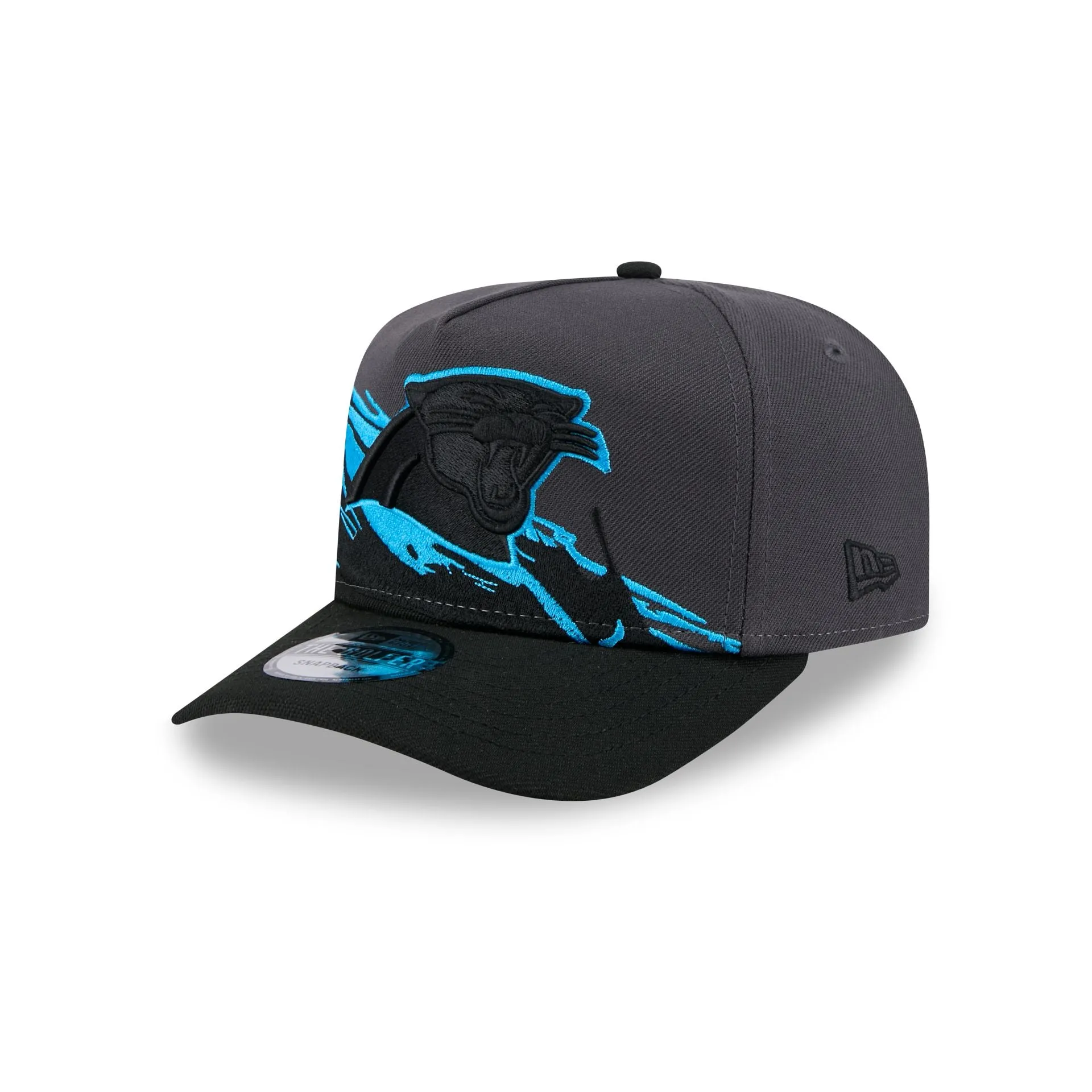 Carolina Panthers Graphite Brushstroke Golfer Hat sold by New Era