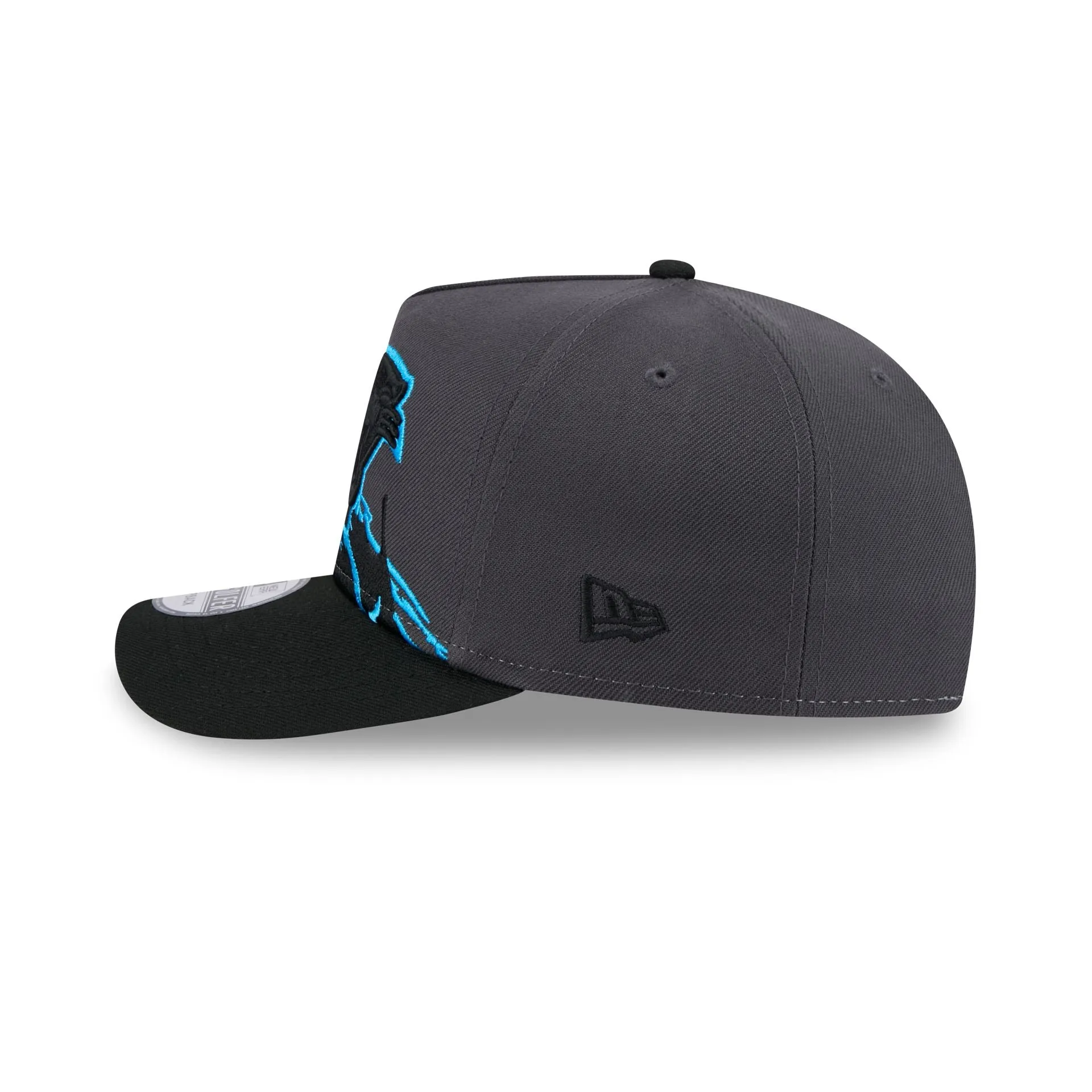 Carolina Panthers Graphite Brushstroke Golfer Hat sold by New Era product image thumbnail 4
