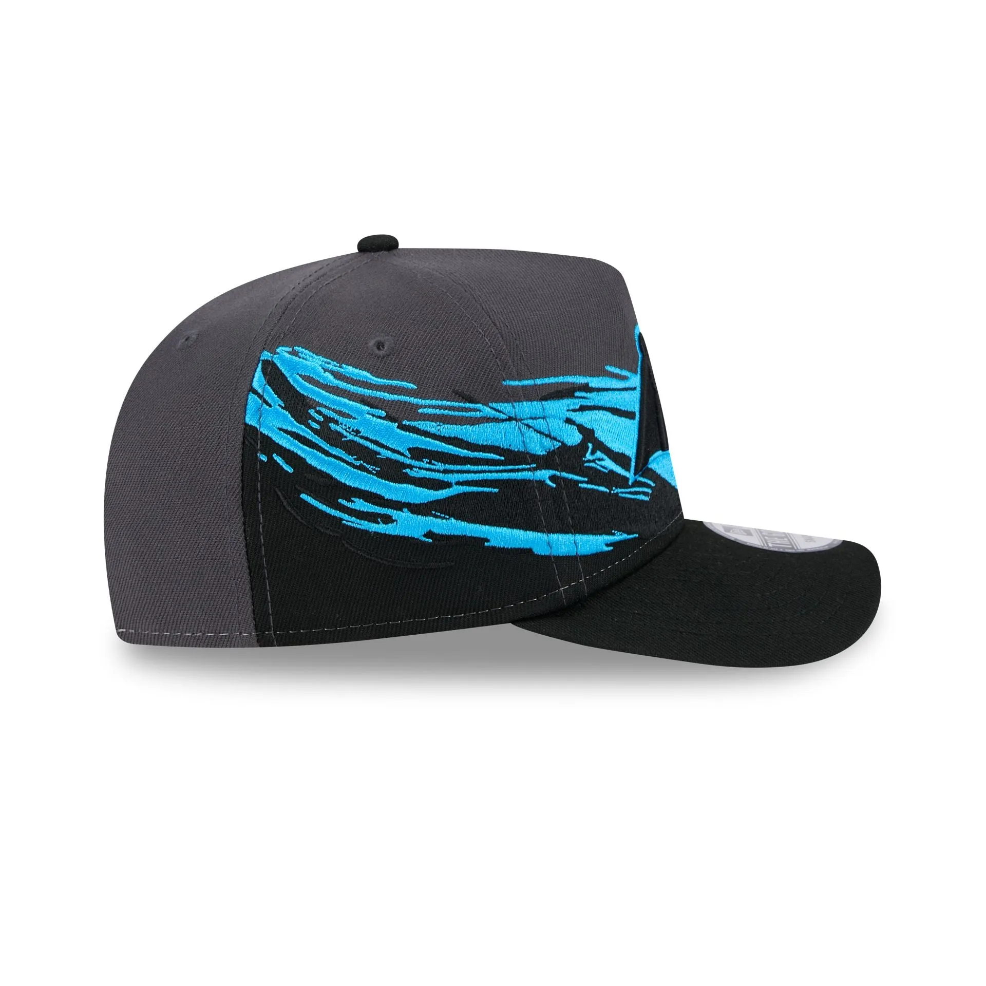 Carolina Panthers Graphite Brushstroke Golfer Hat sold by New Era product image thumbnail 5