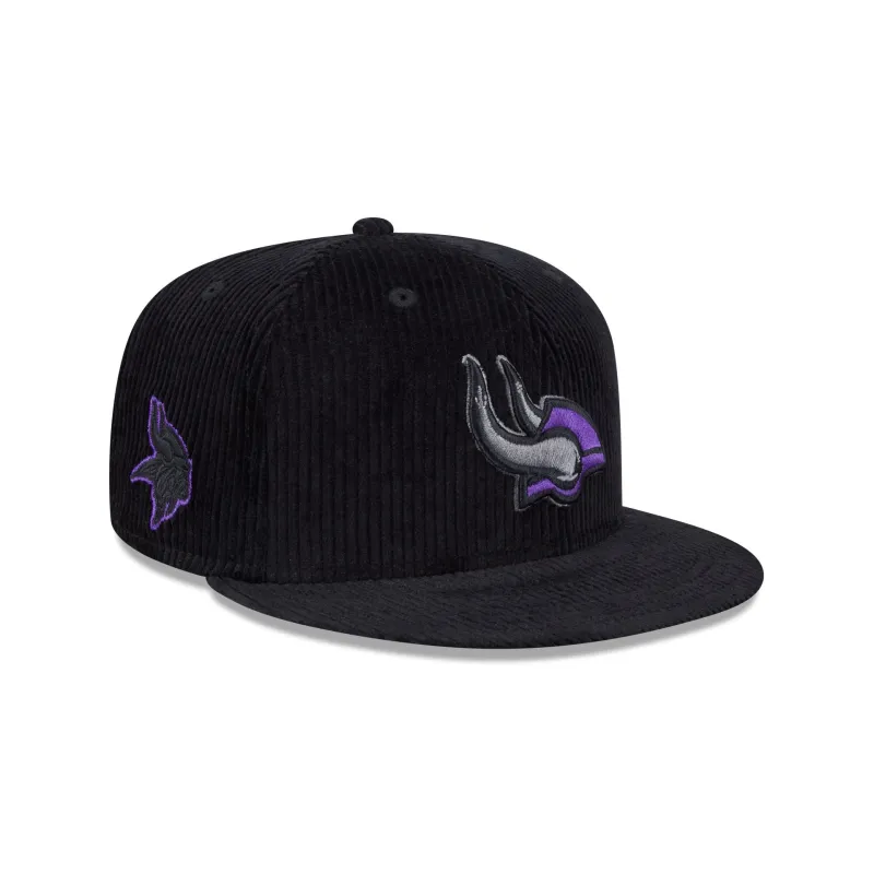 Minnesota Vikings Color Pop Cord 59FIFTY Fitted Hat made by New Era