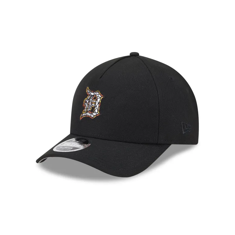 Detroit Tigers Stained Glass 9FORTY M-Crown A-Frame Snapback Hat sold by New Era