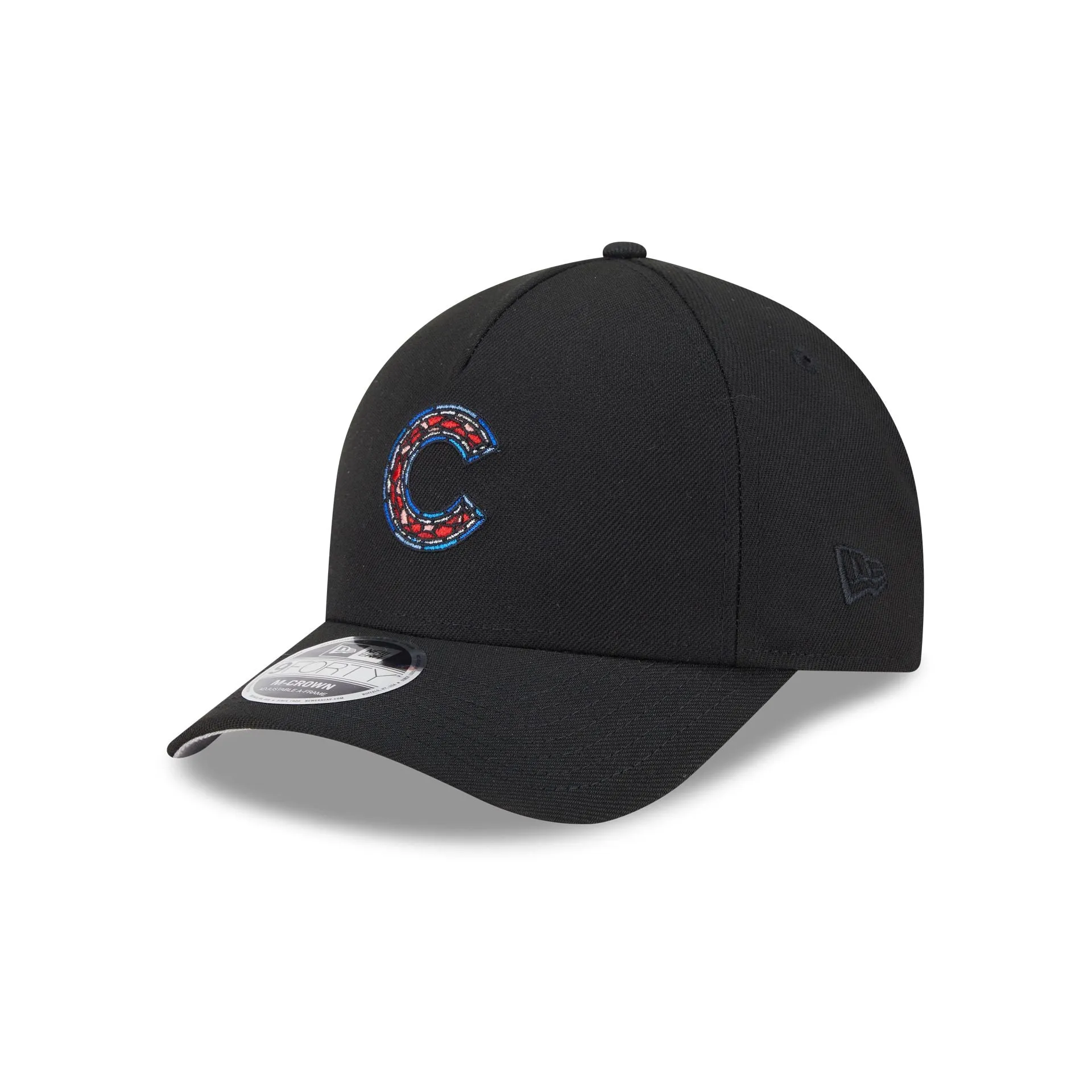 Chicago Cubs Stained Glass 9FORTY M-Crown A-Frame Snapback Hat sold by New Era