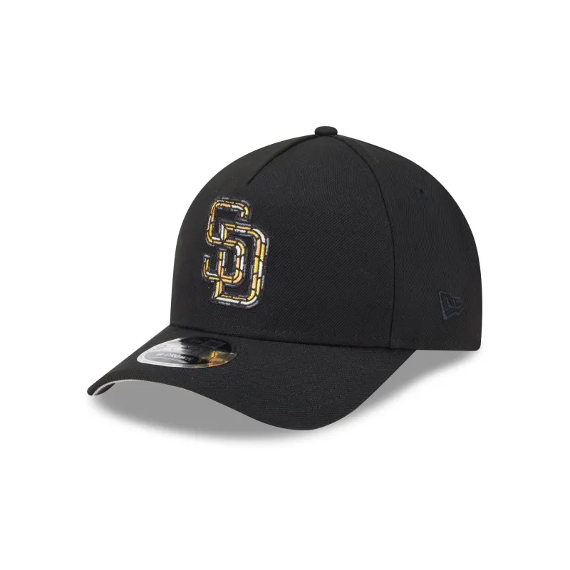 San Diego Padres Stained Glass 9FORTY M-Crown A-Frame Snapback Hat sold by New Era