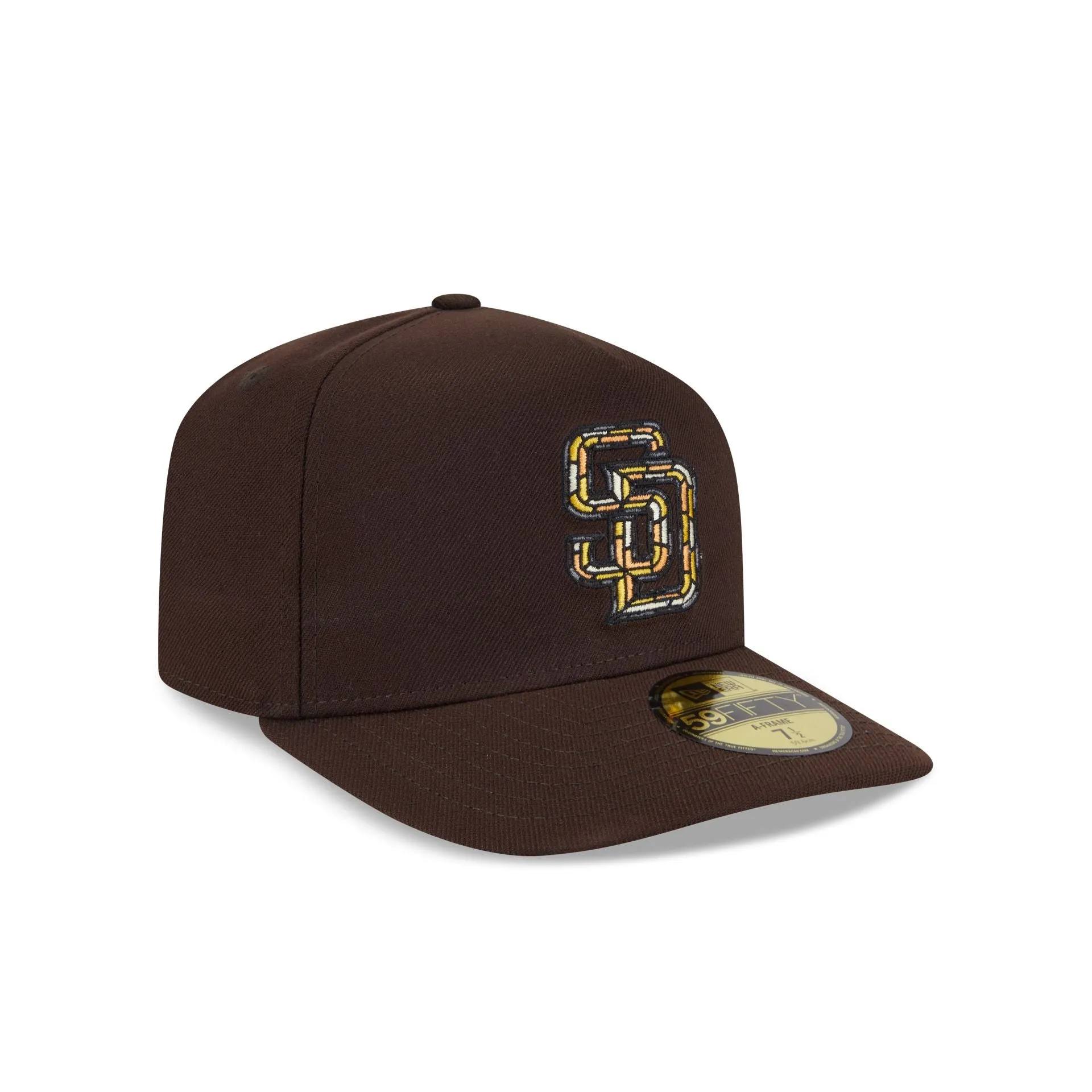 San Diego Padres Stained Glass 59FIFTY A-Frame Fitted Hat sold by New Era product image thumbnail 3