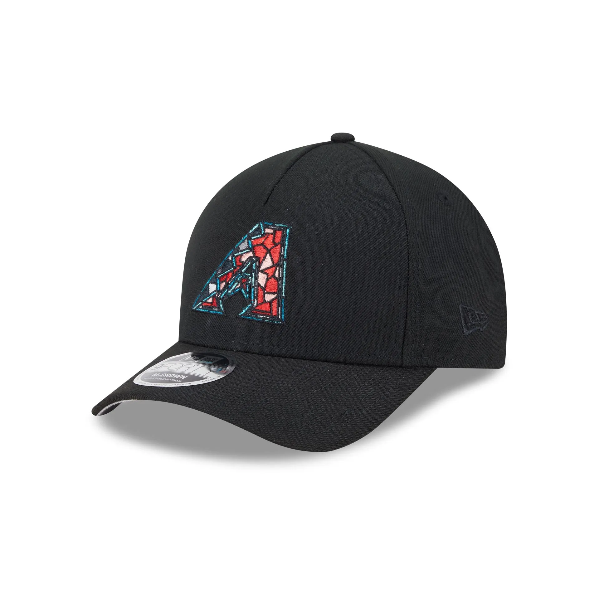 Arizona Diamondbacks Stained Glass 9FORTY M-Crown A-Frame Snapback Hat sold by New Era
