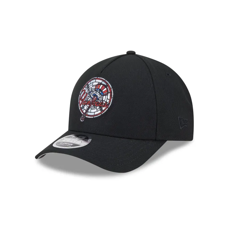 New York Yankees Stained Glass 9FORTY M-Crown A-Frame Snapback Hat sold by New Era