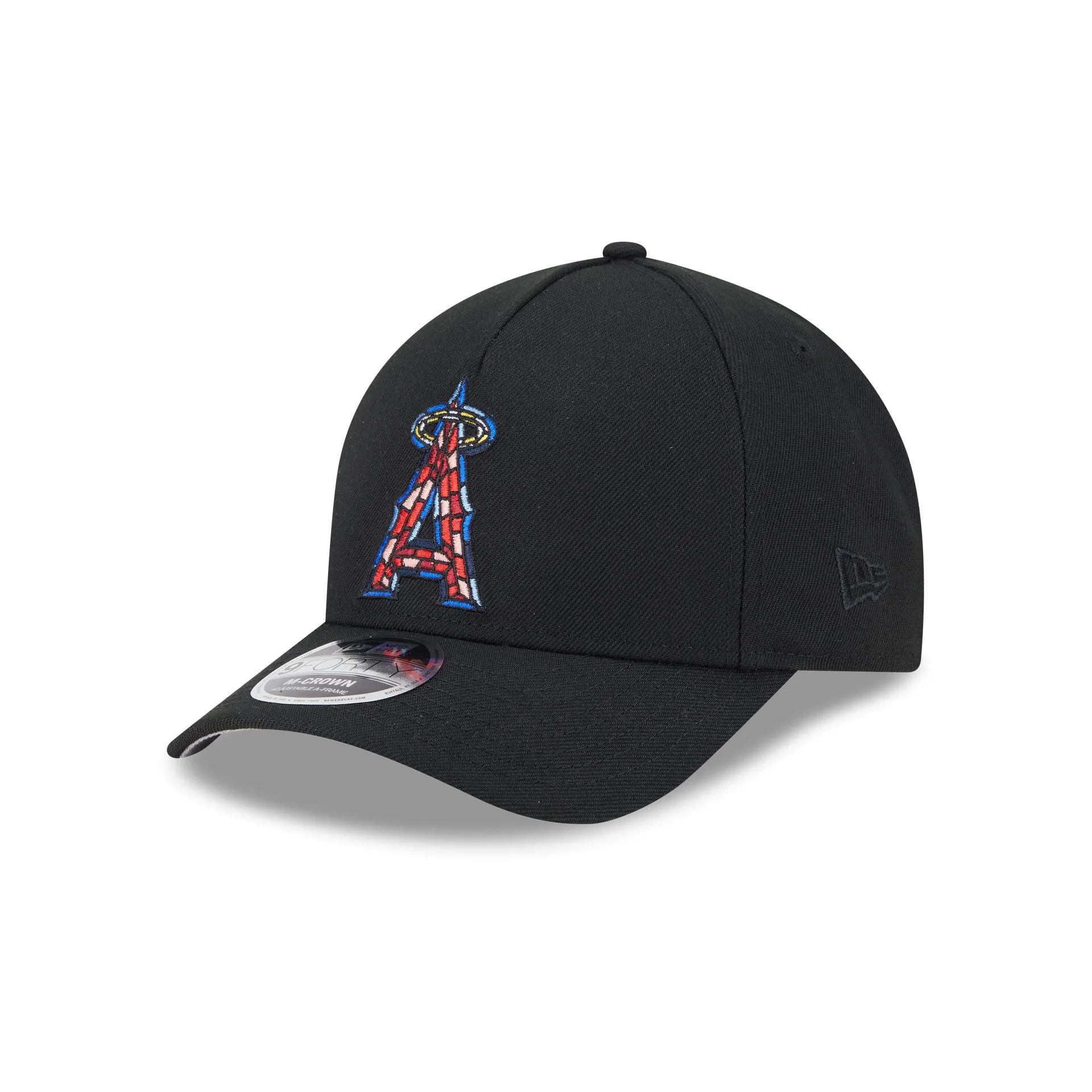 Los Angeles Angels Stained Glass 9FORTY M-Crown A-Frame Snapback Hat sold by New Era