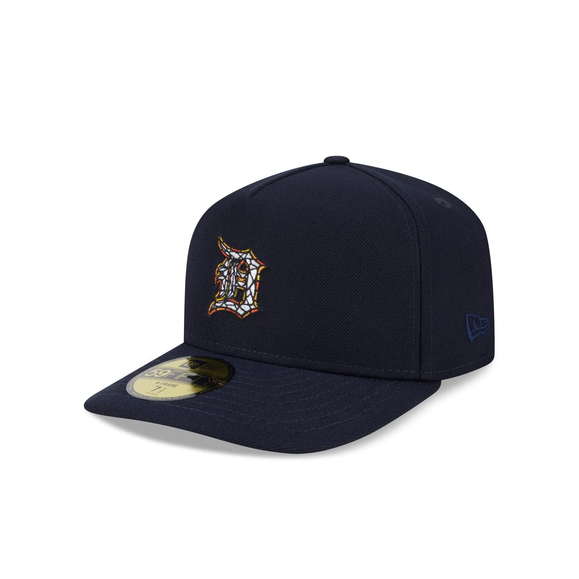 Detroit Tigers Stained Glass 59FIFTY A-Frame Fitted Hat sold by New Era