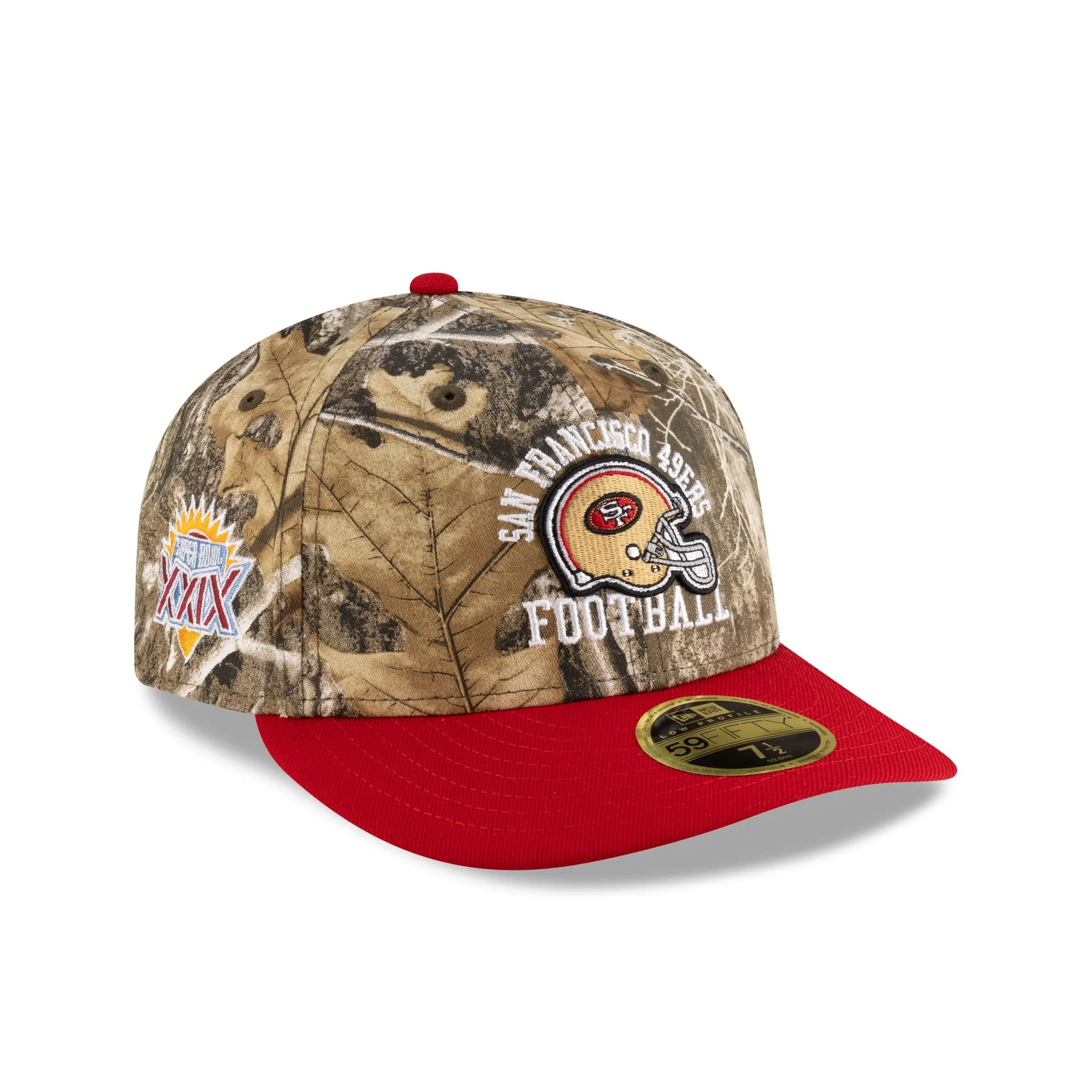 Just Caps Realtree San Francisco 49ers Low Profile 59FIFTY Fitted Hat sold by New Era