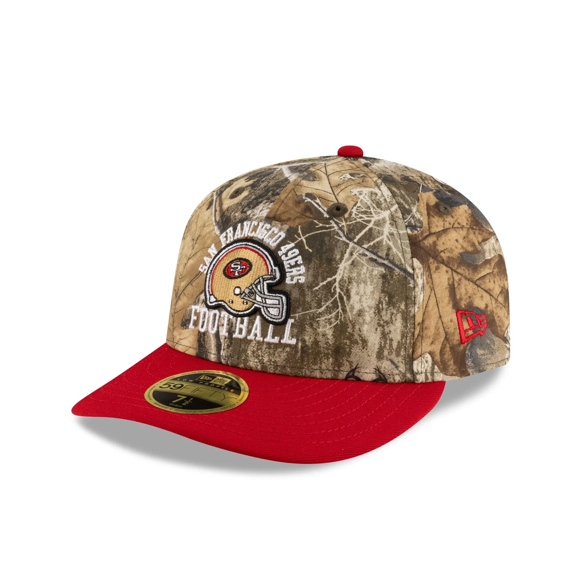 Just Caps Realtree San Francisco 49ers Low Profile 59FIFTY Fitted Hat sold by New Era product image thumbnail 3