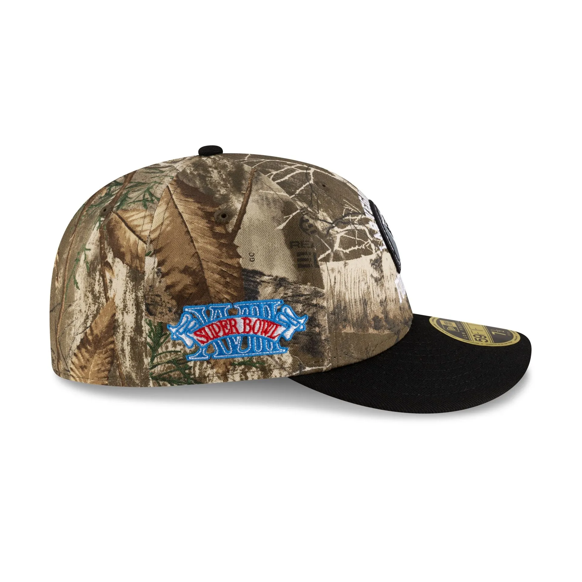 Just Caps Realtree Las Vegas Raiders Low Profile 59FIFTY Fitted Hat sold by New Era product image thumbnail 4