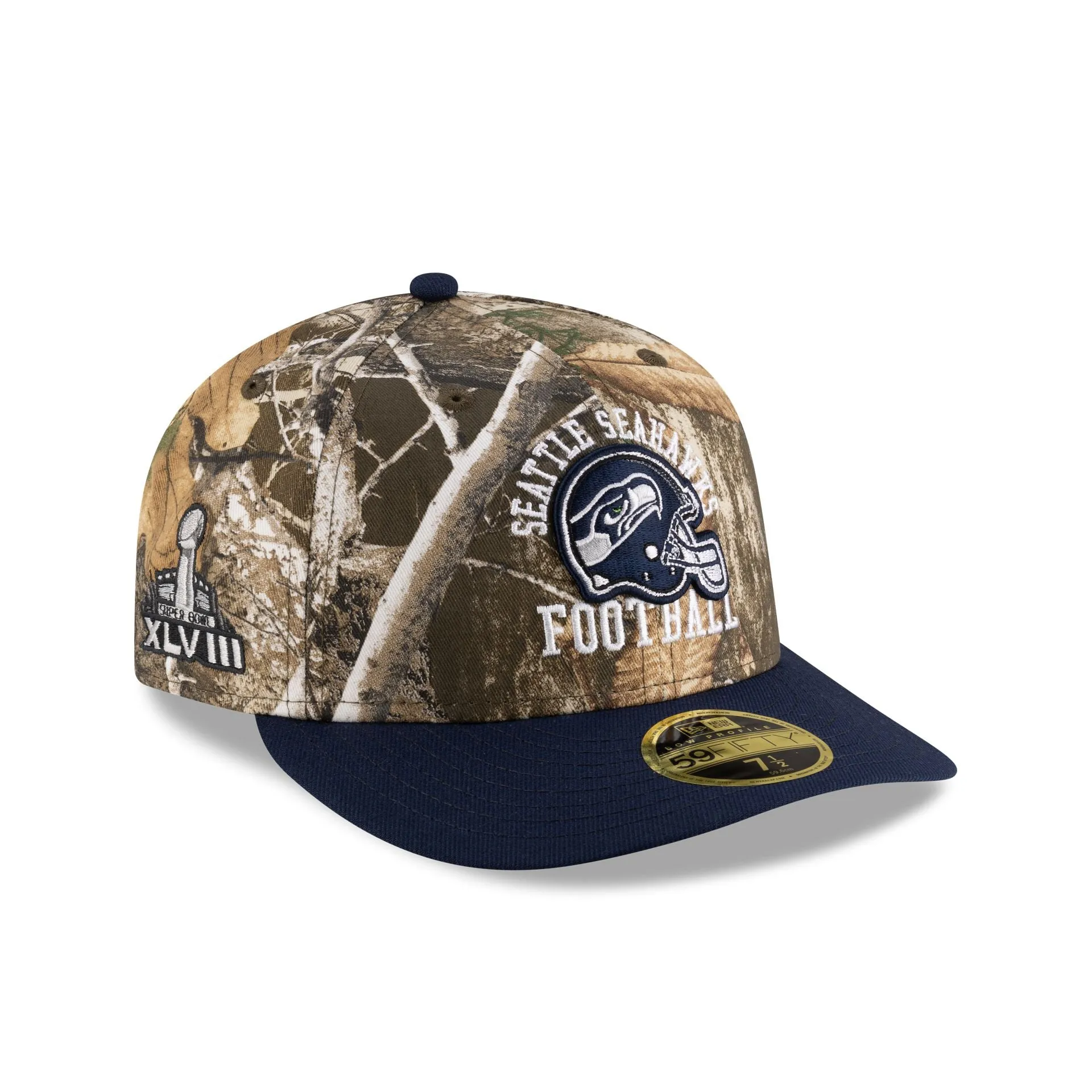 Just Caps Realtree Seattle Seahawks Low Profile 59FIFTY Fitted Hat sold by New Era