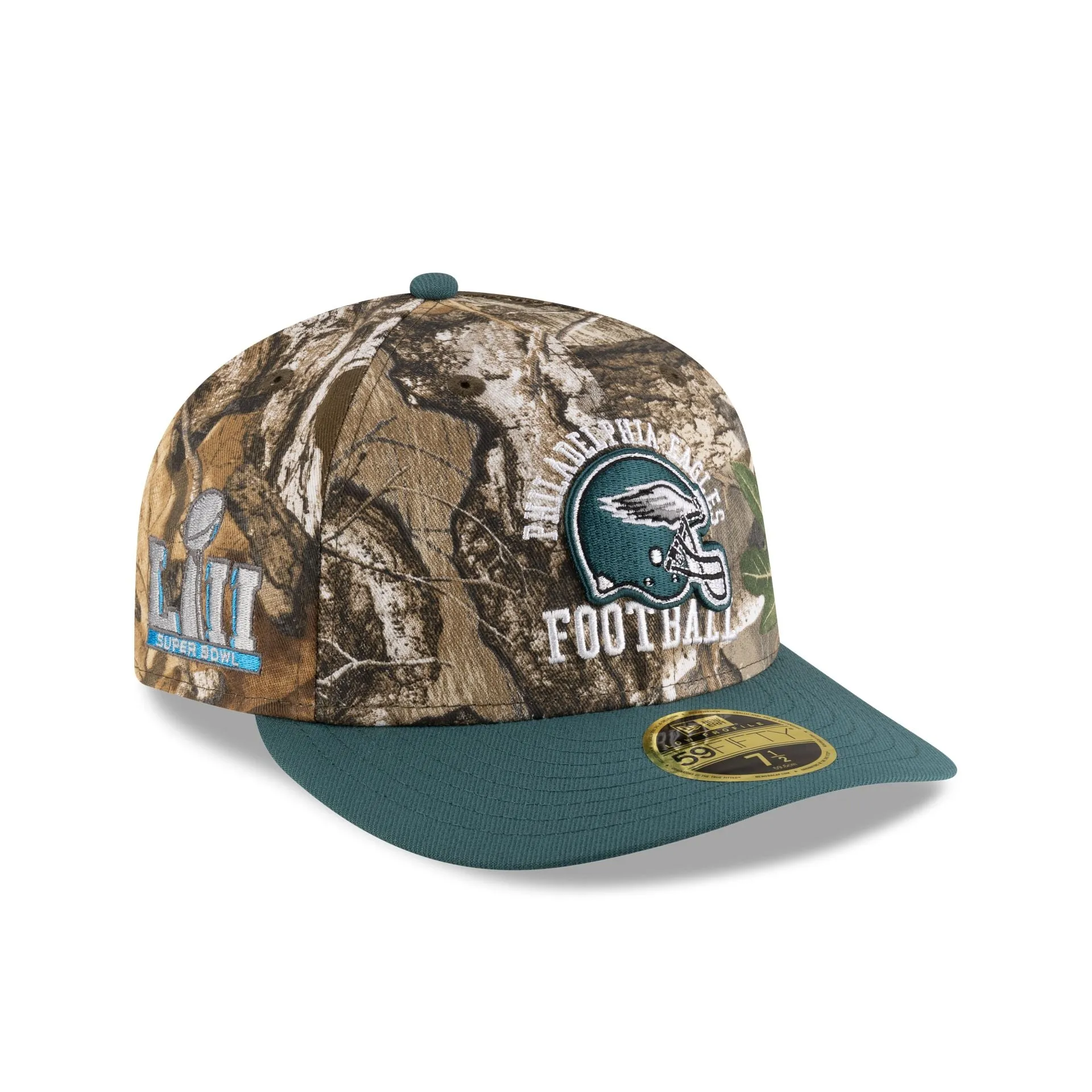 Just Caps Realtree Philadelphia Eagles Low Profile 59FIFTY Fitted Hat sold by New Era