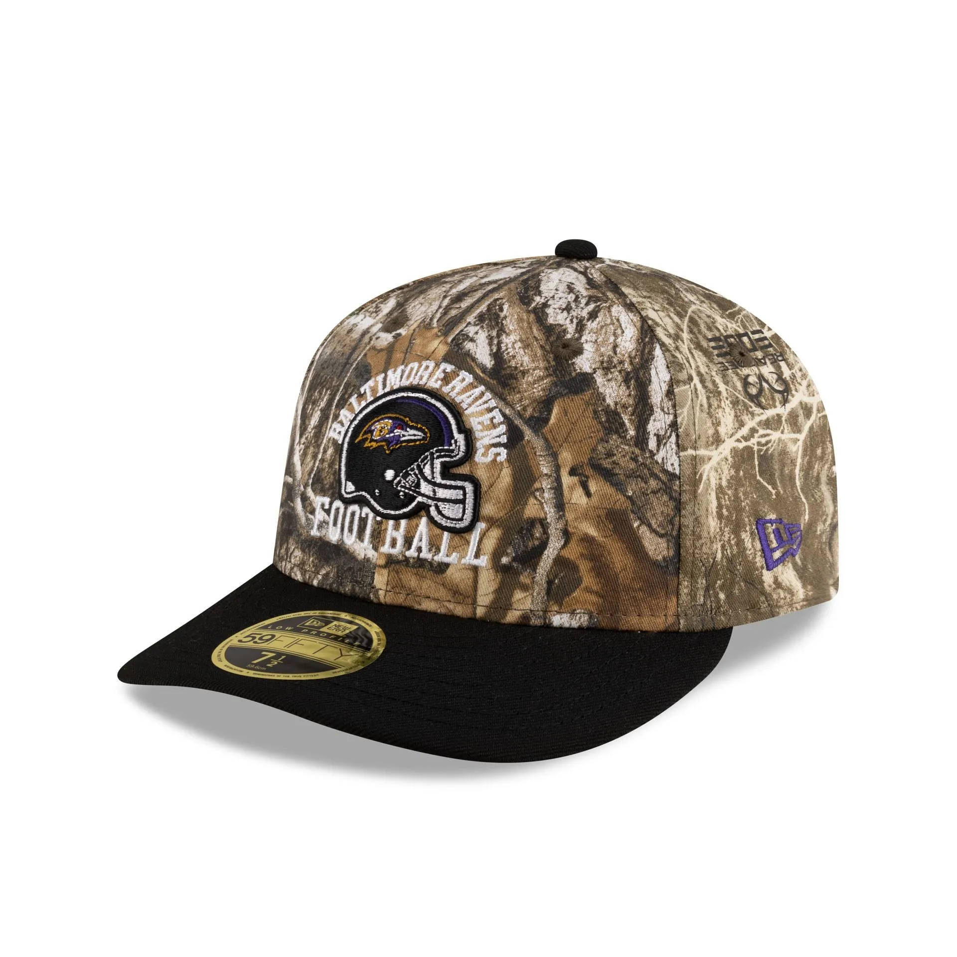 Just Caps Realtree Baltimore Ravens Low Profile 59FIFTY Fitted Hat sold by New Era product image thumbnail 3