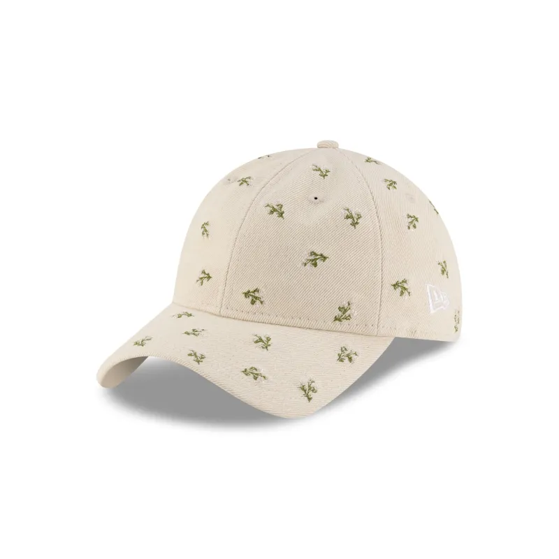 New Era Cap Women's Stone Floral 9TWENTY Adjustable Hat sold by New Era